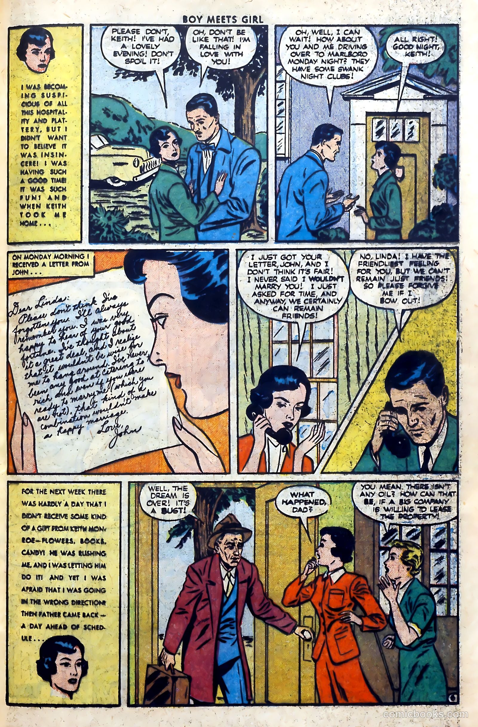 Boy Meets Girl #9 (1951) — page 35 of 52