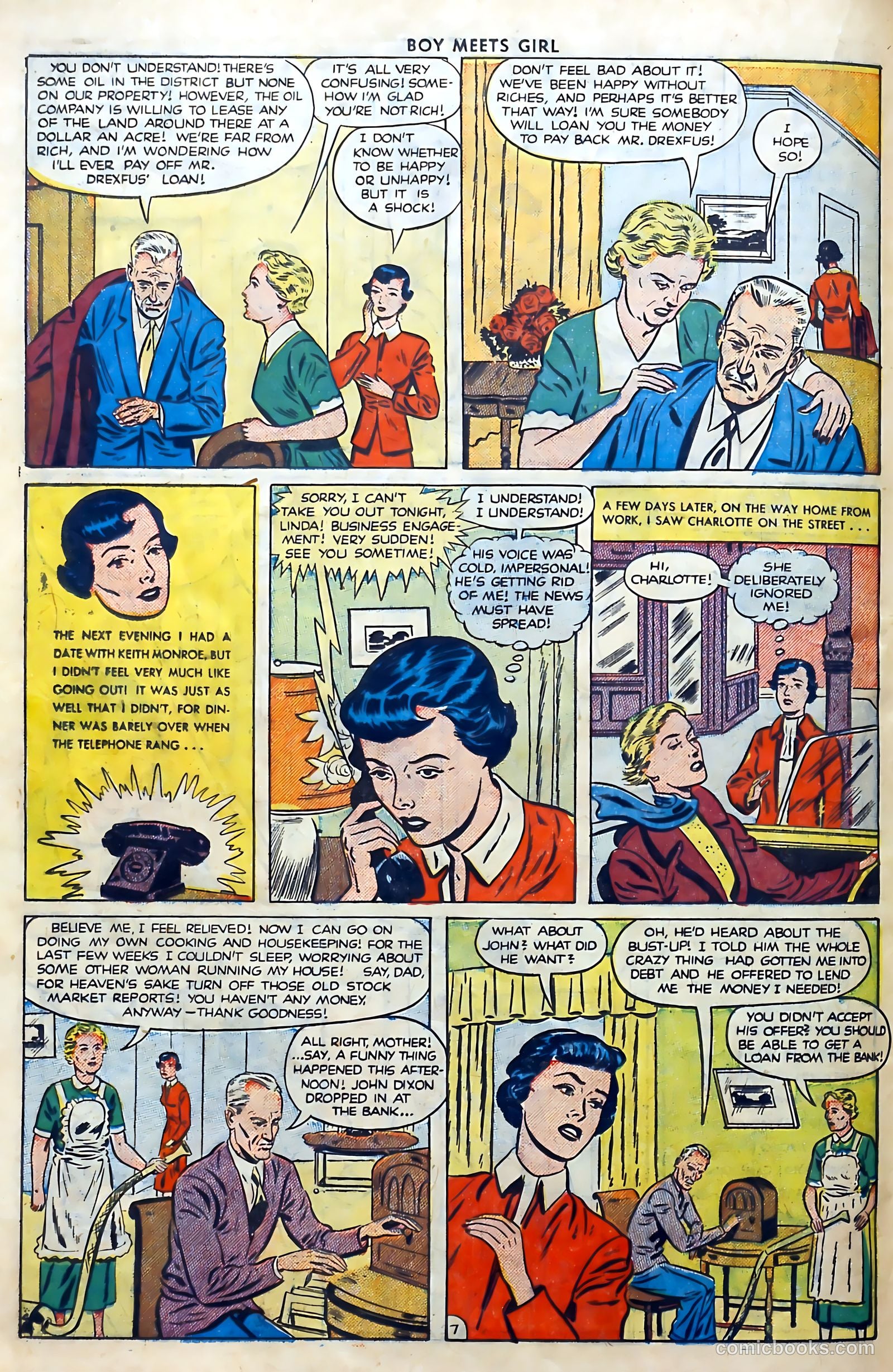 Boy Meets Girl #9 (1951) — page 36 of 52