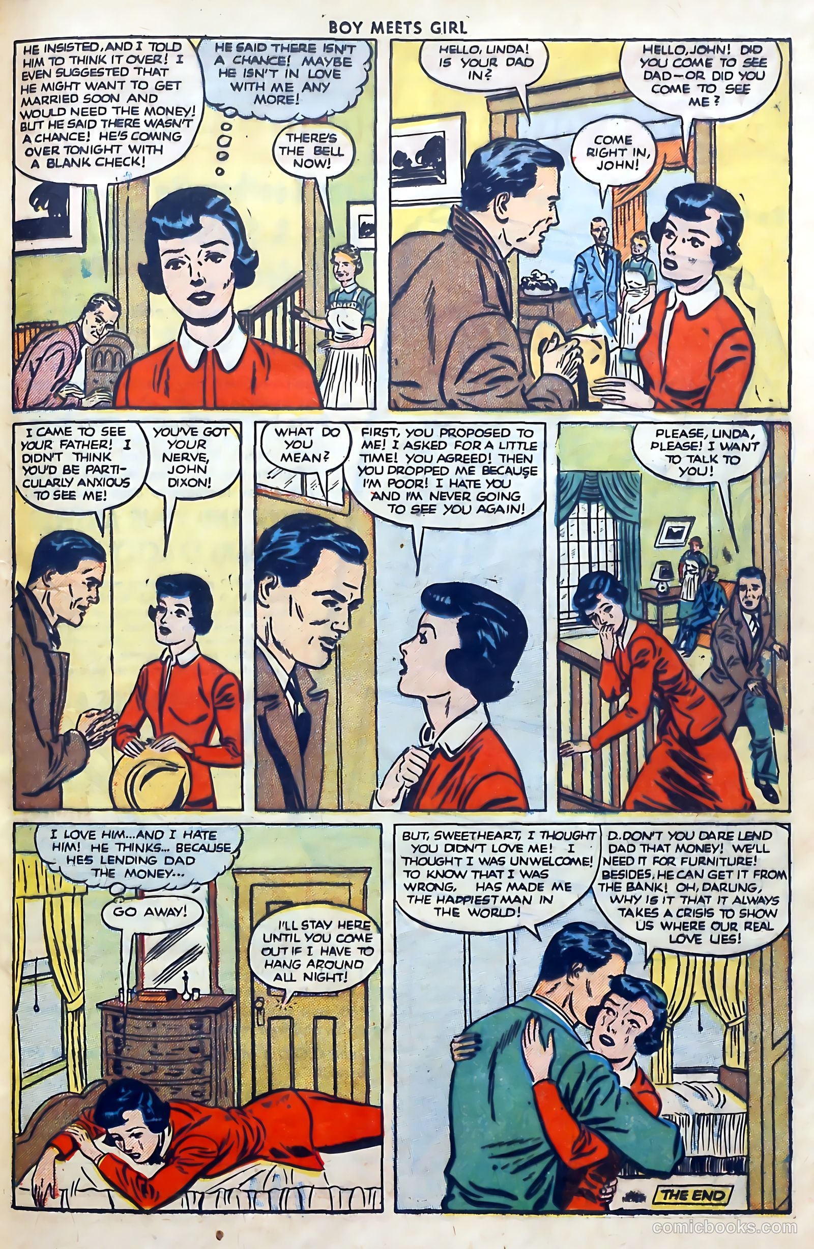 Boy Meets Girl #9 (1951) — page 37 of 52