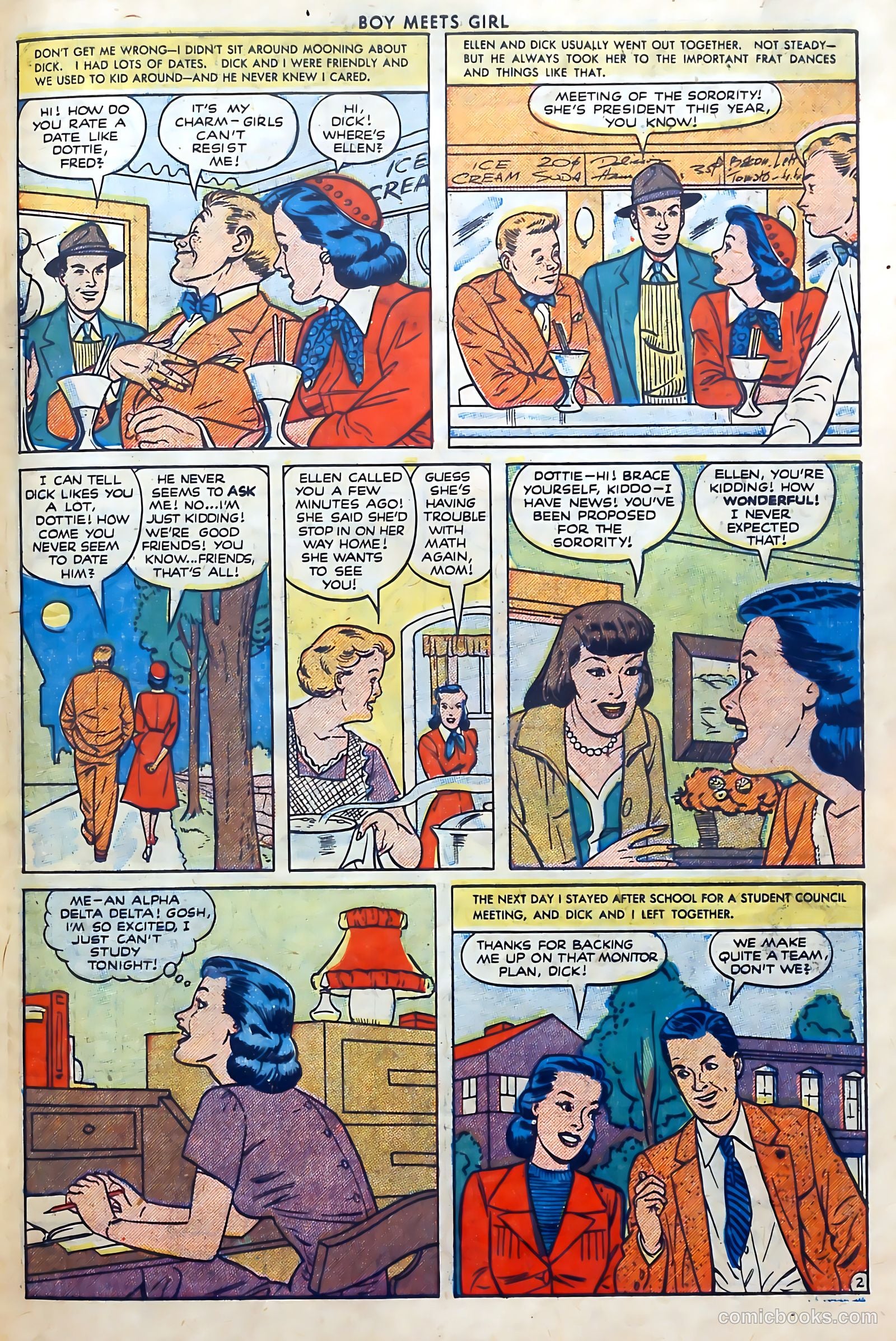 Boy Meets Girl #9 (1951) — page 43 of 52