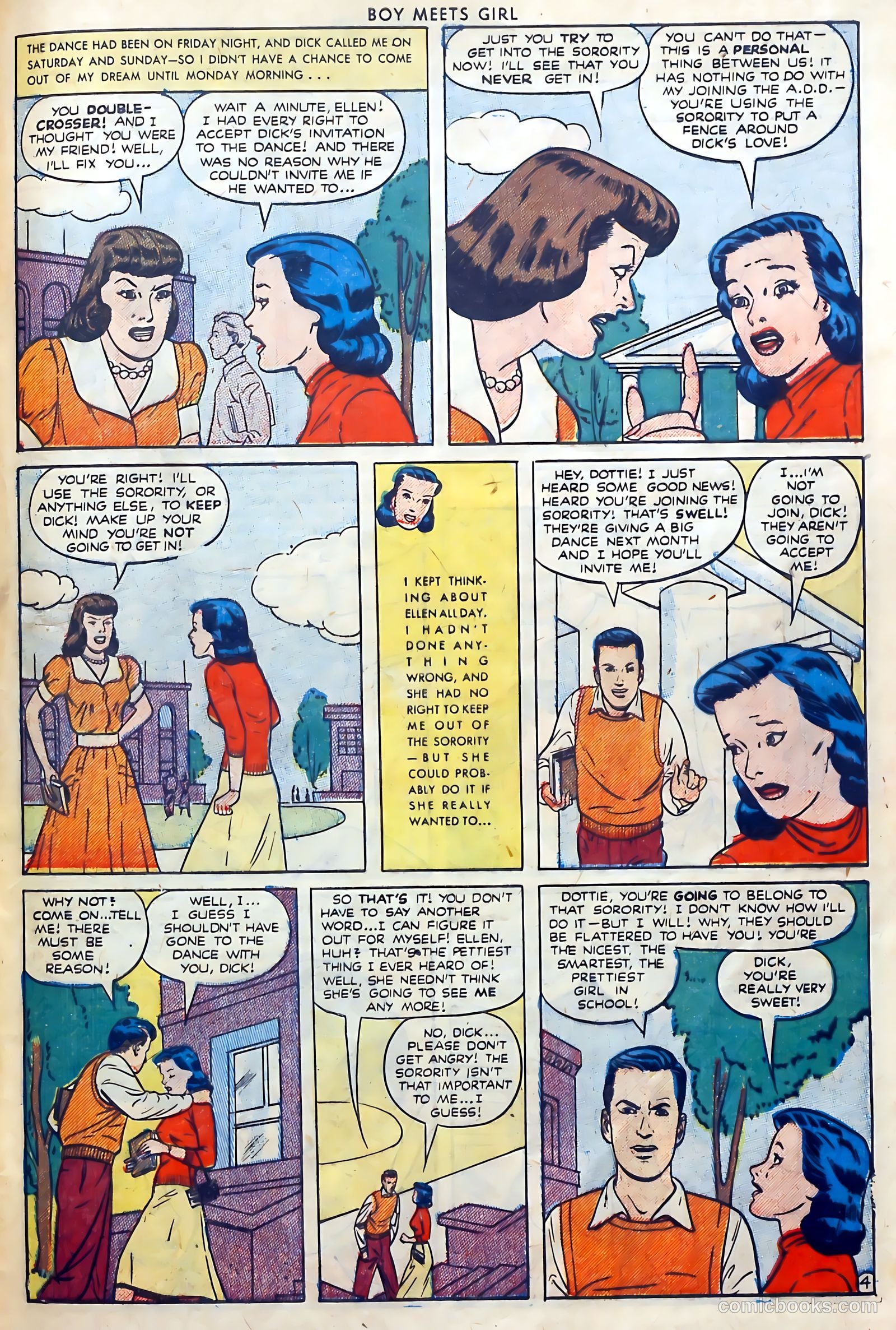 Boy Meets Girl #9 (1951) — page 45 of 52