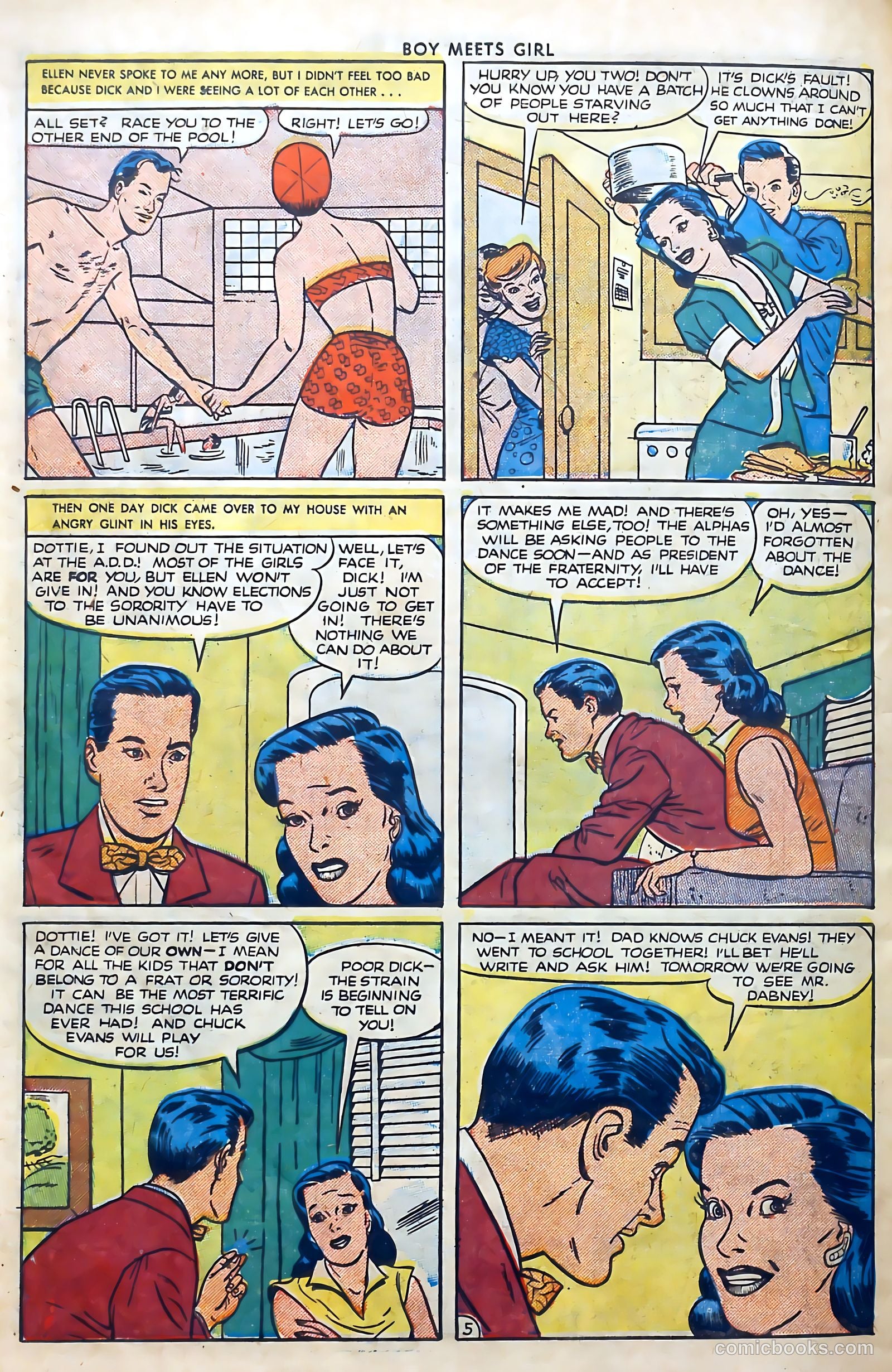 Boy Meets Girl #9 (1951) — page 46 of 52