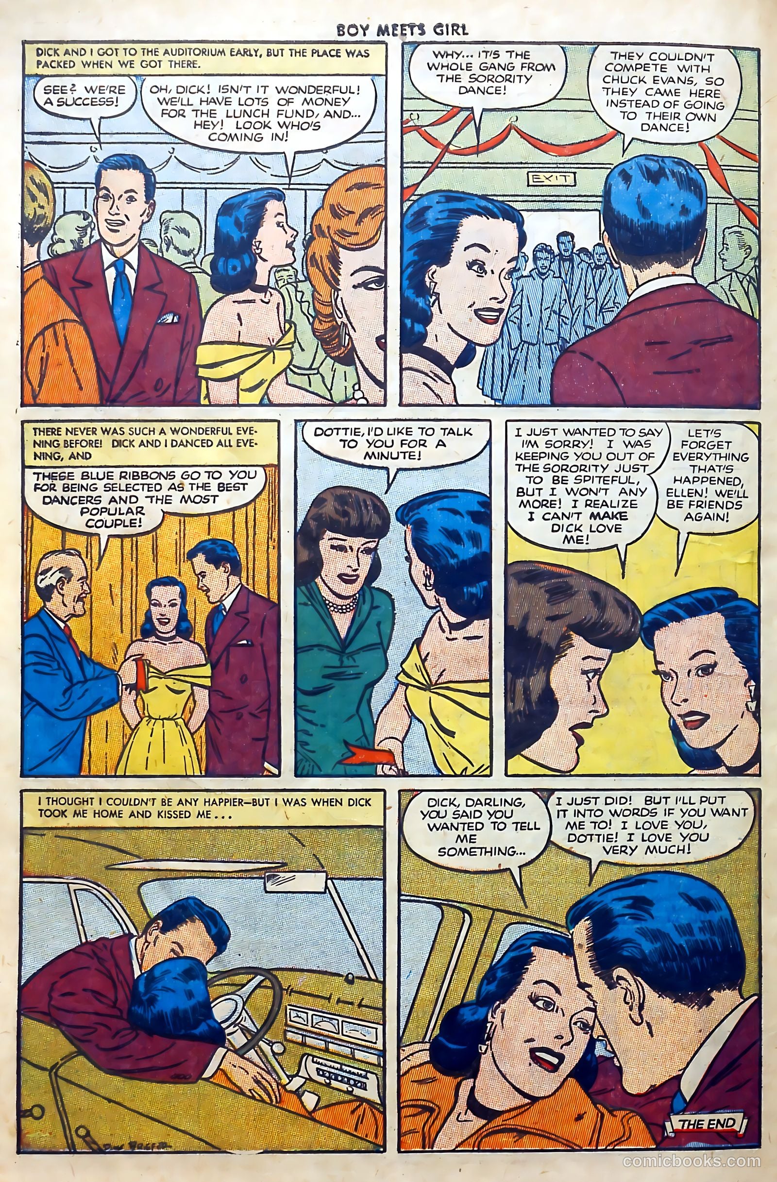 Boy Meets Girl #9 (1951) — page 48 of 52