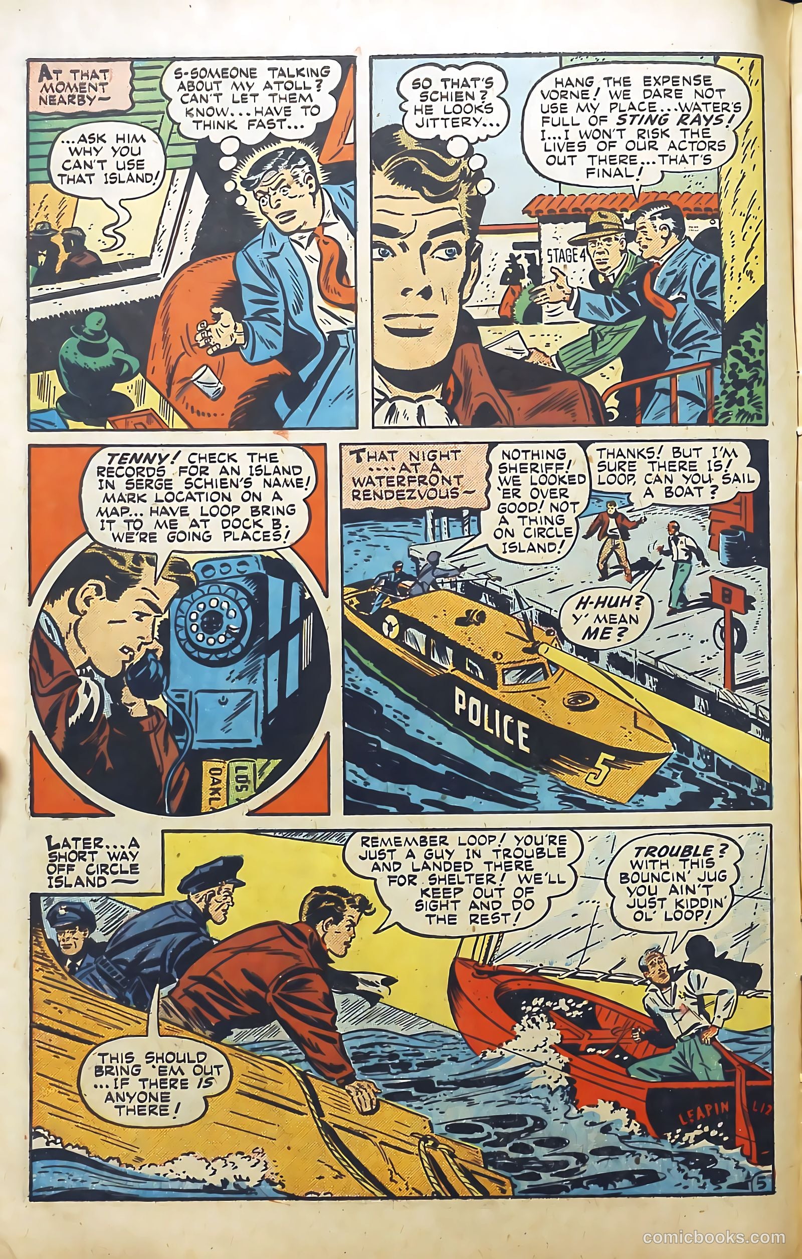 Breeze Lawson, Sky Sheriff #1 (1948) — page 14 of 52
