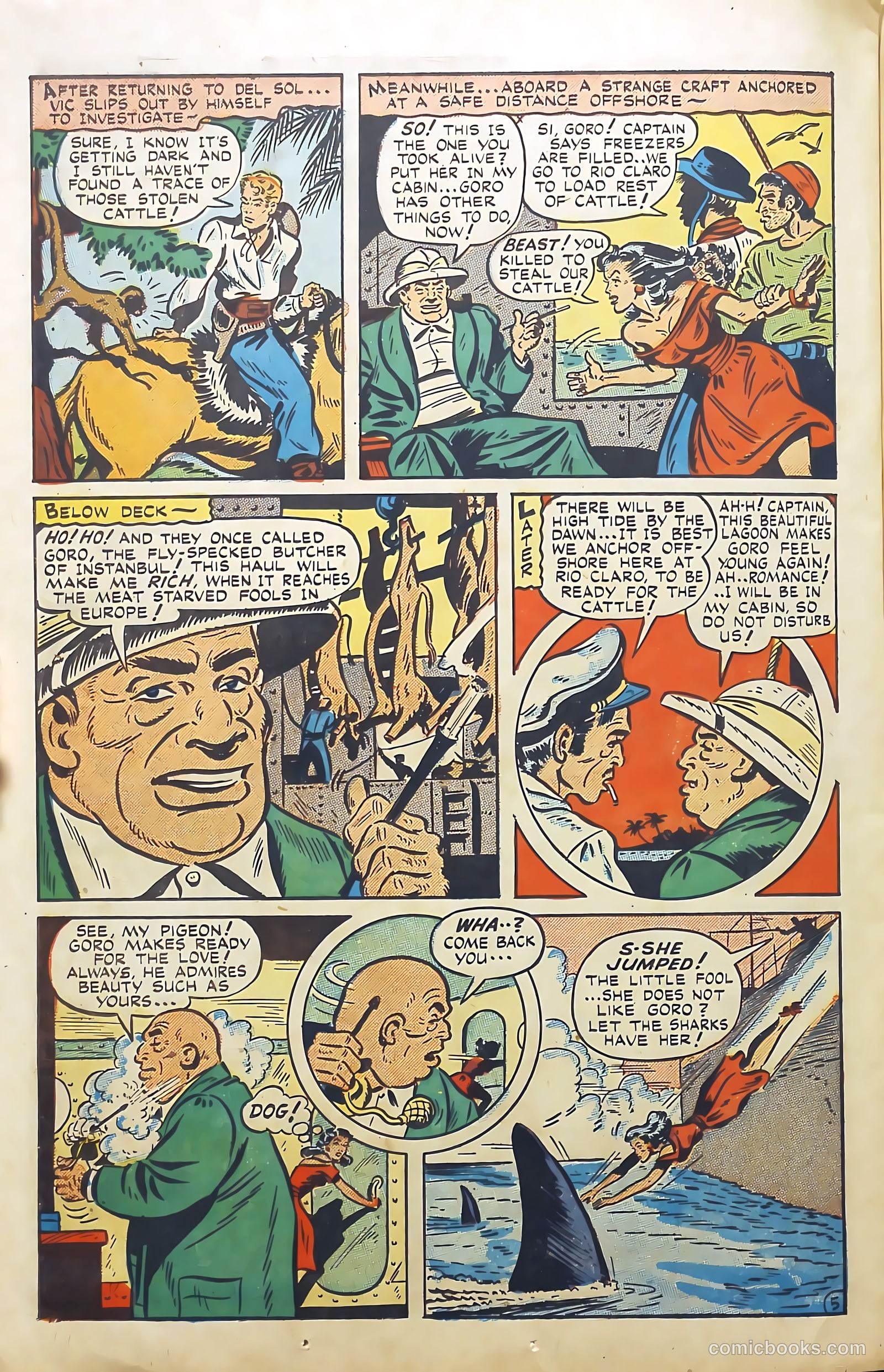 Breeze Lawson, Sky Sheriff #1 (1948) — page 34 of 52