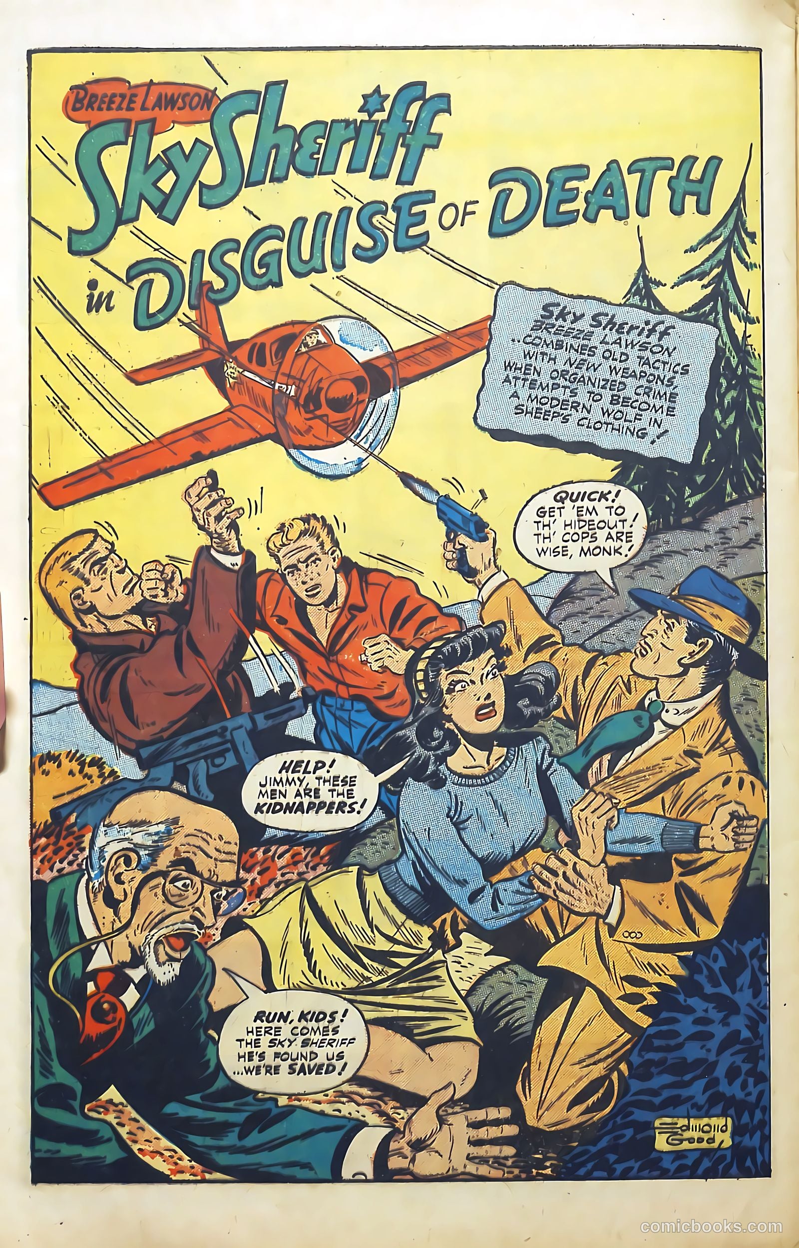 Breeze Lawson, Sky Sheriff #1 (1948) — page 40 of 52
