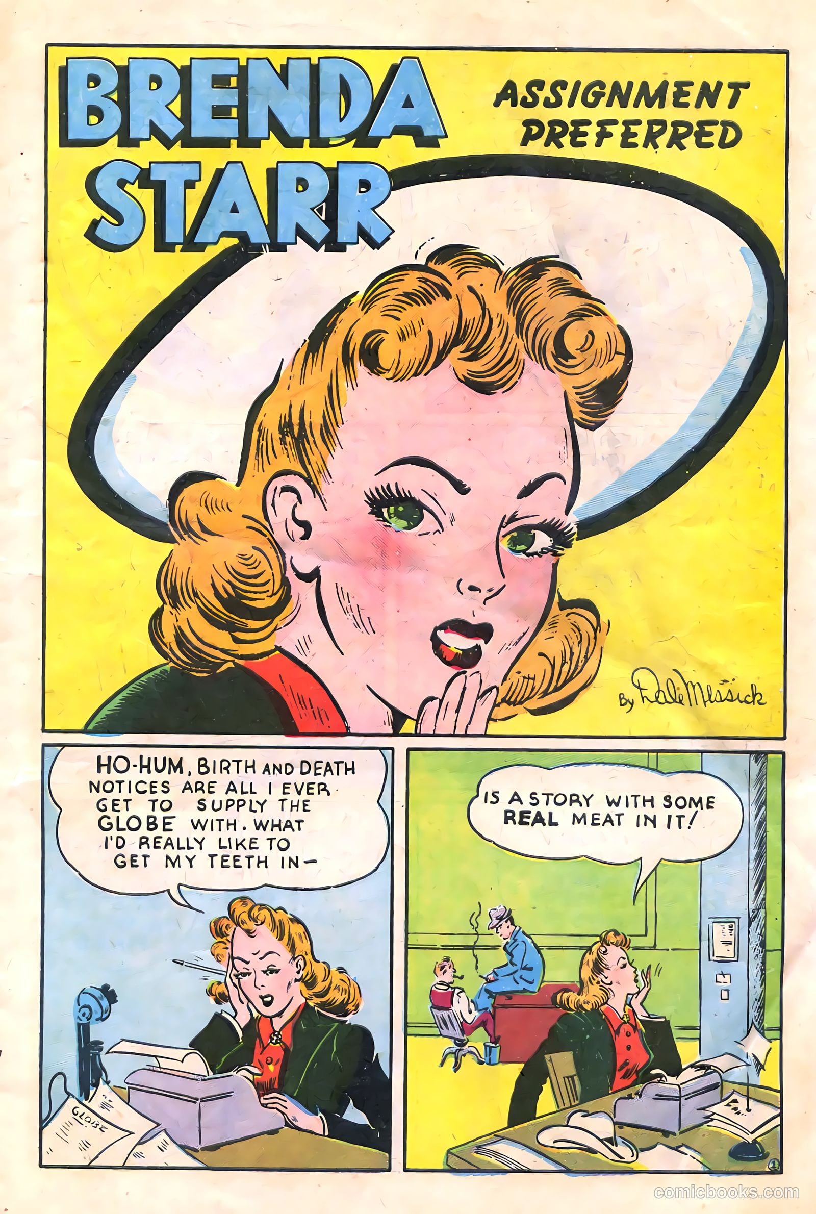 Brenda Starr #13 (1955) — page 3 of 36