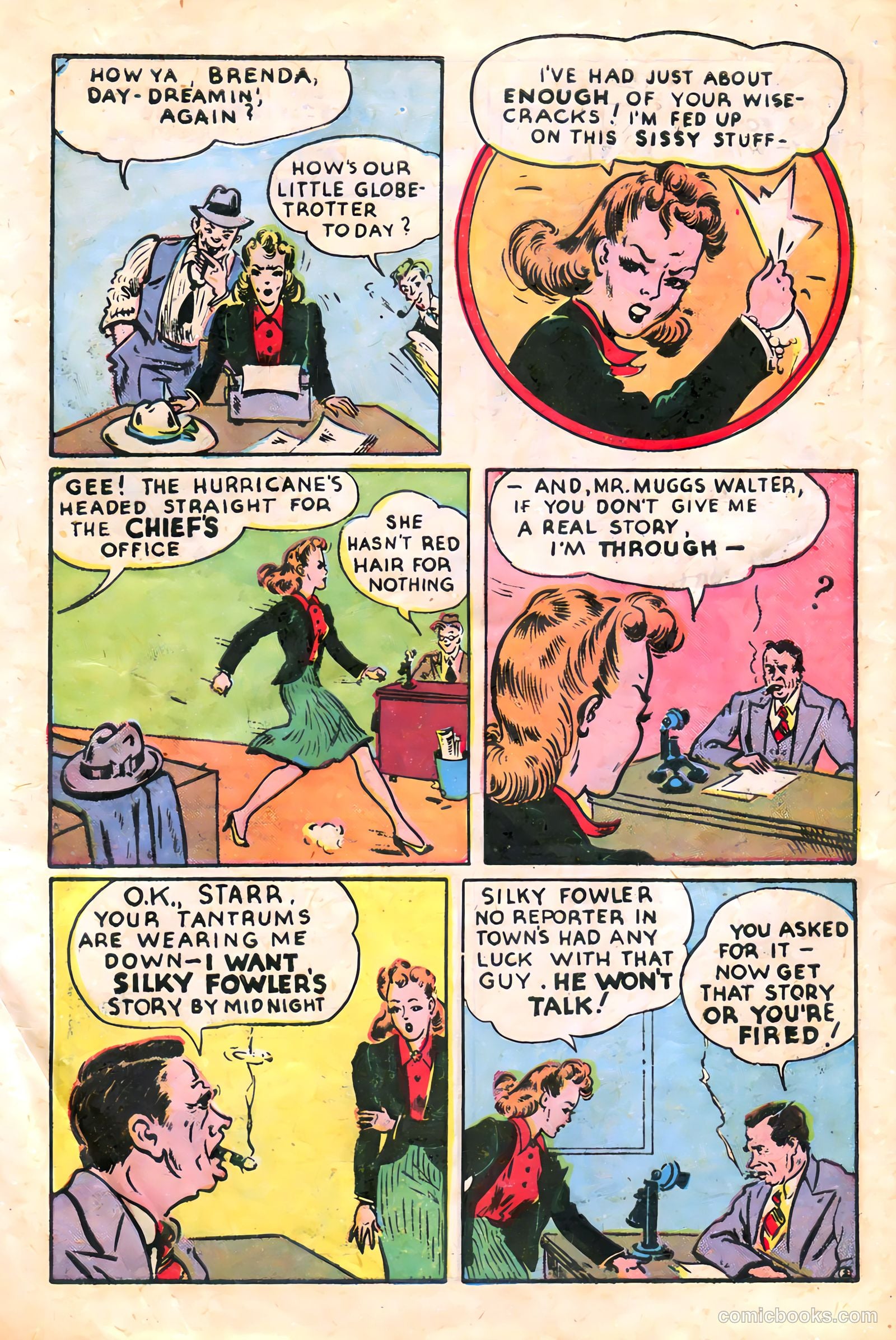 Brenda Starr #13 (1955) — page 4 of 36