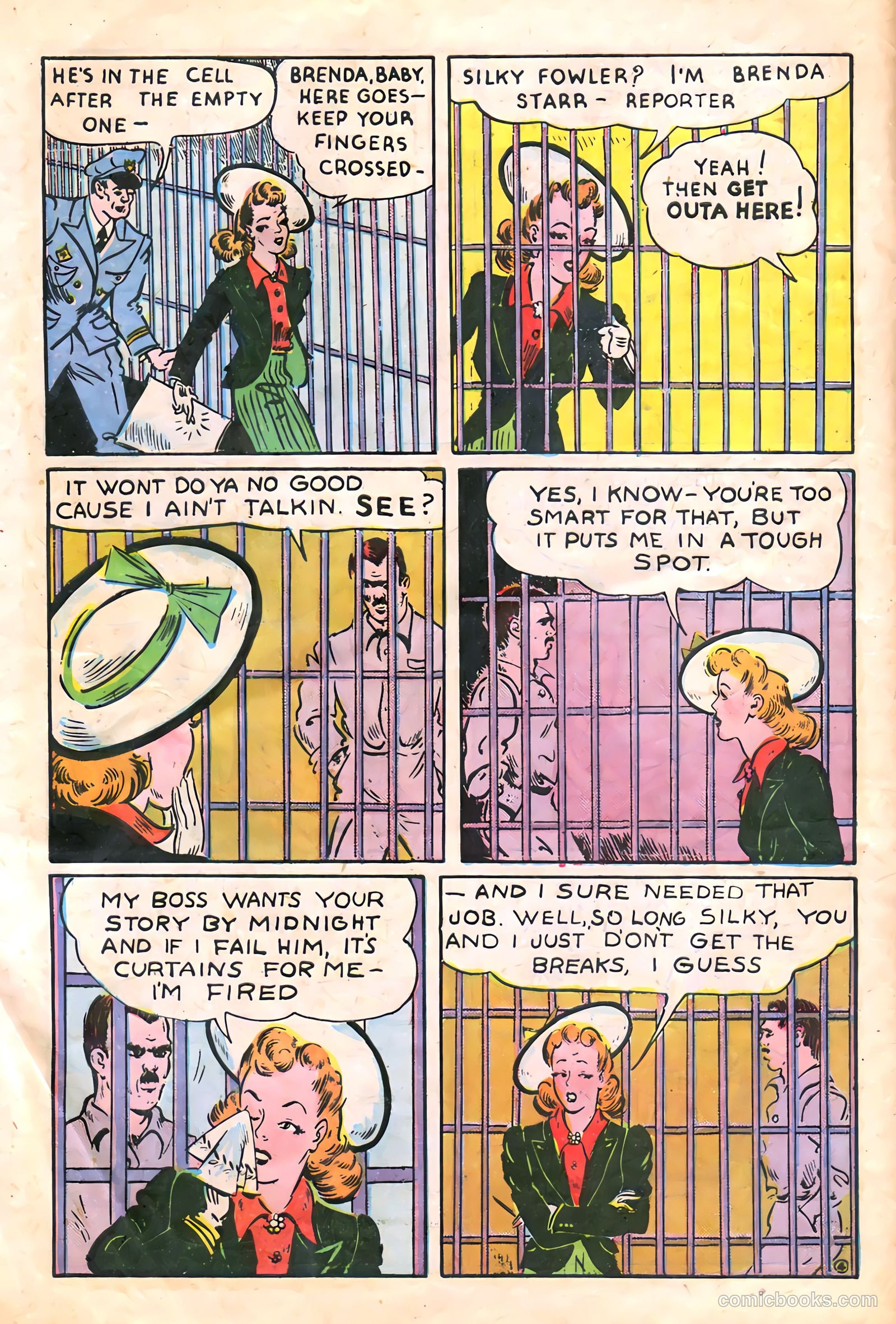 Brenda Starr #13 (1955) — page 6 of 36