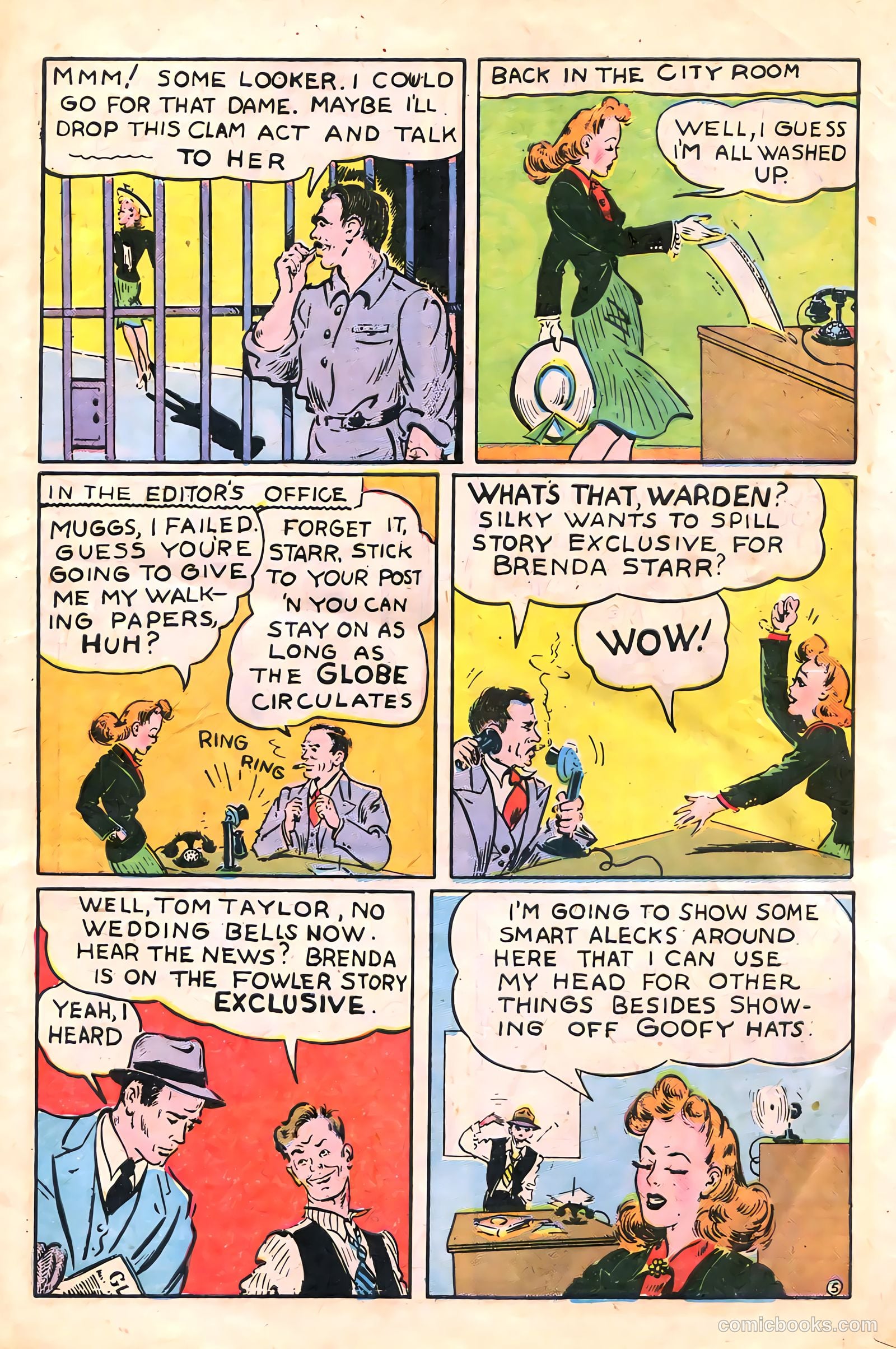 Brenda Starr #13 (1955) — page 7 of 36