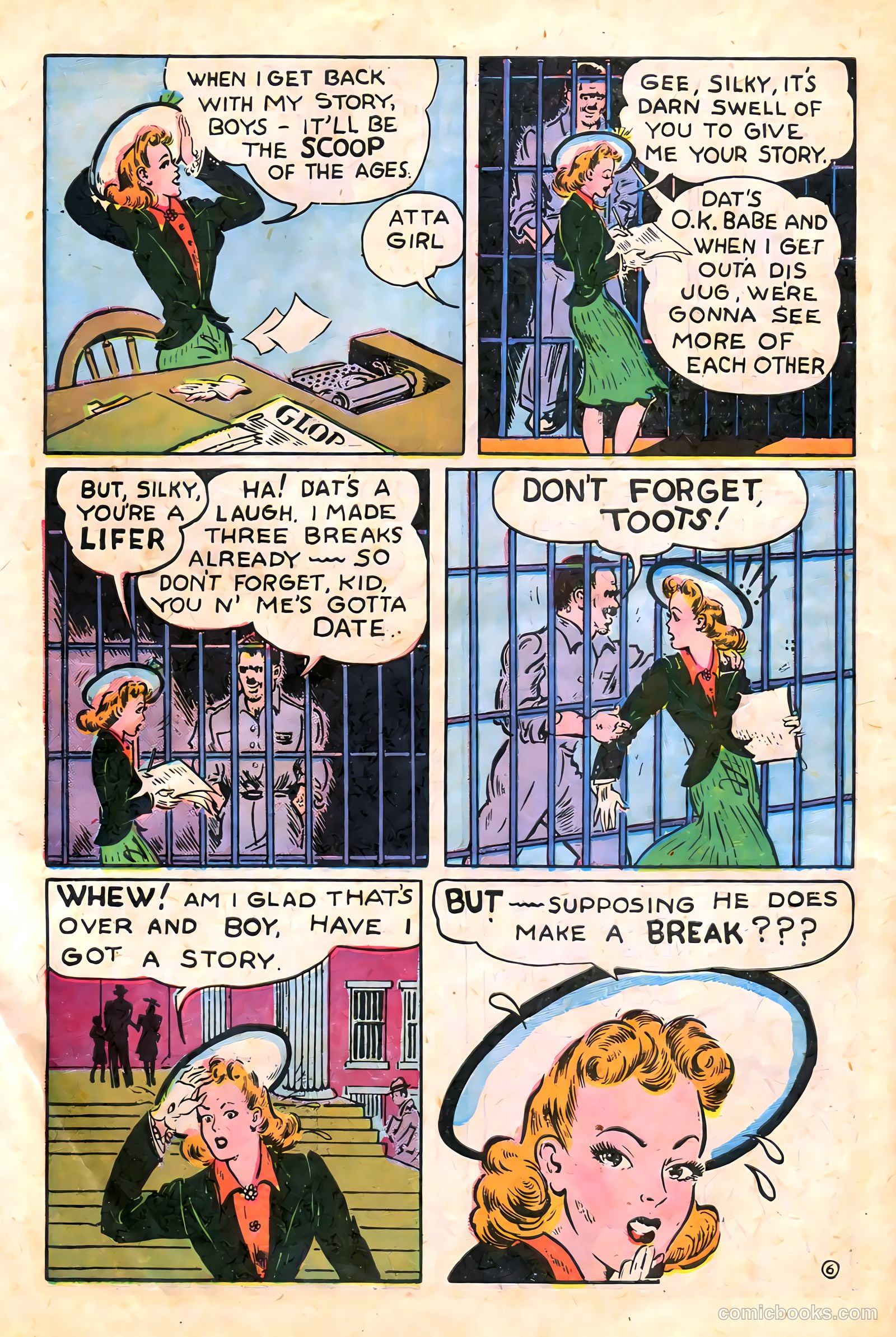 Brenda Starr #13 (1955) — page 8 of 36