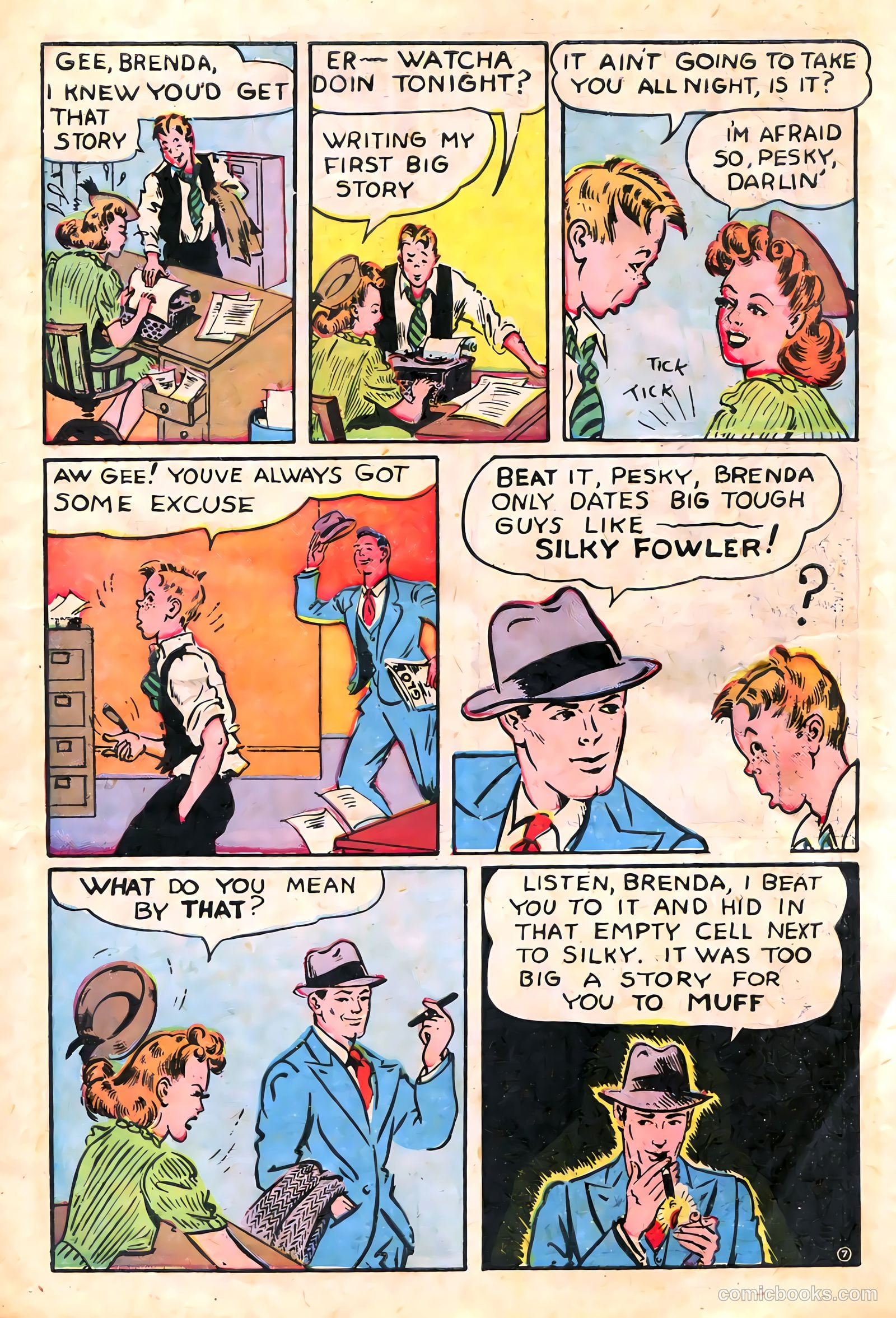 Brenda Starr #13 (1955) — page 9 of 36