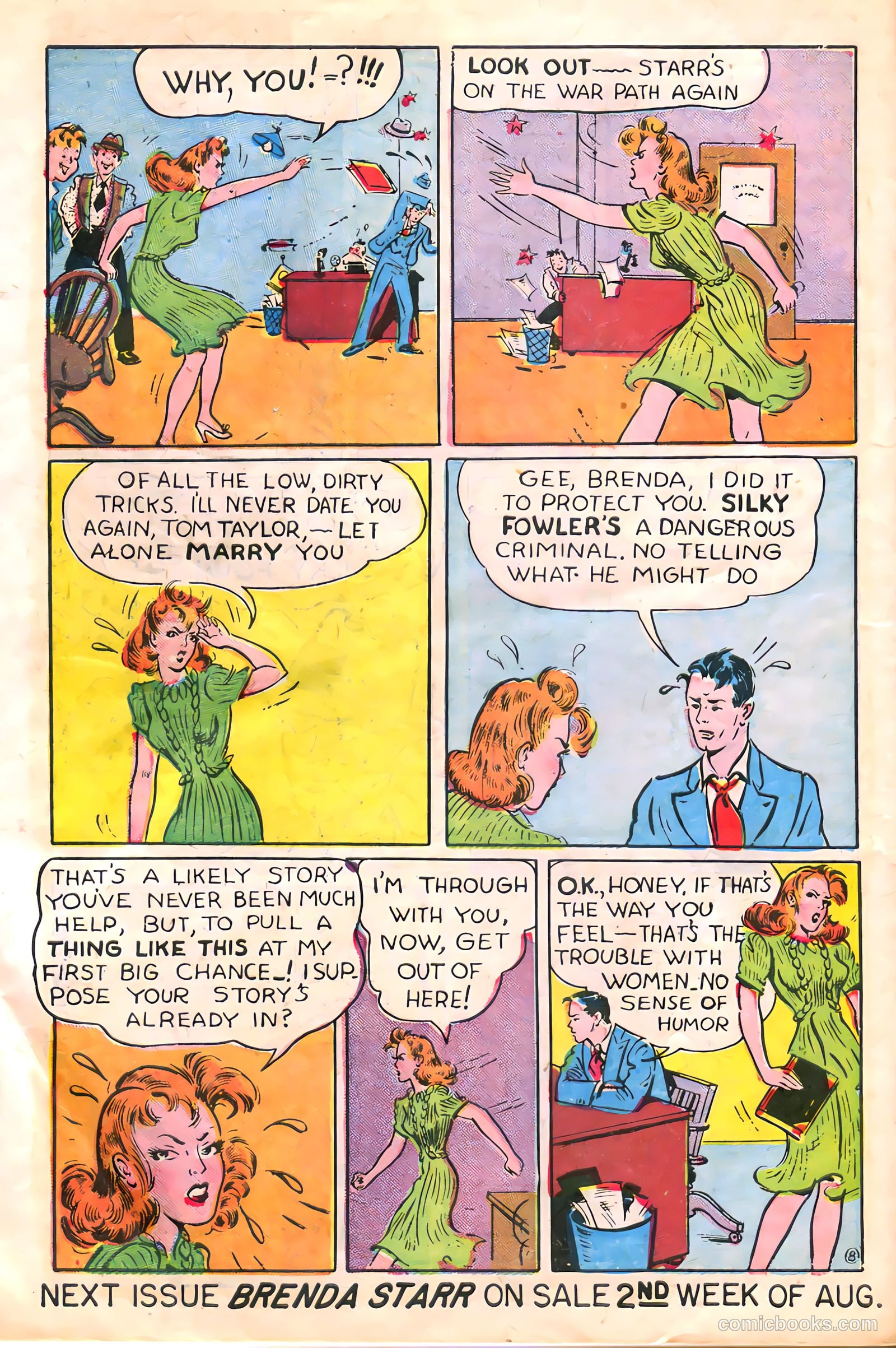 Brenda Starr #13 (1955) — page 10 of 36