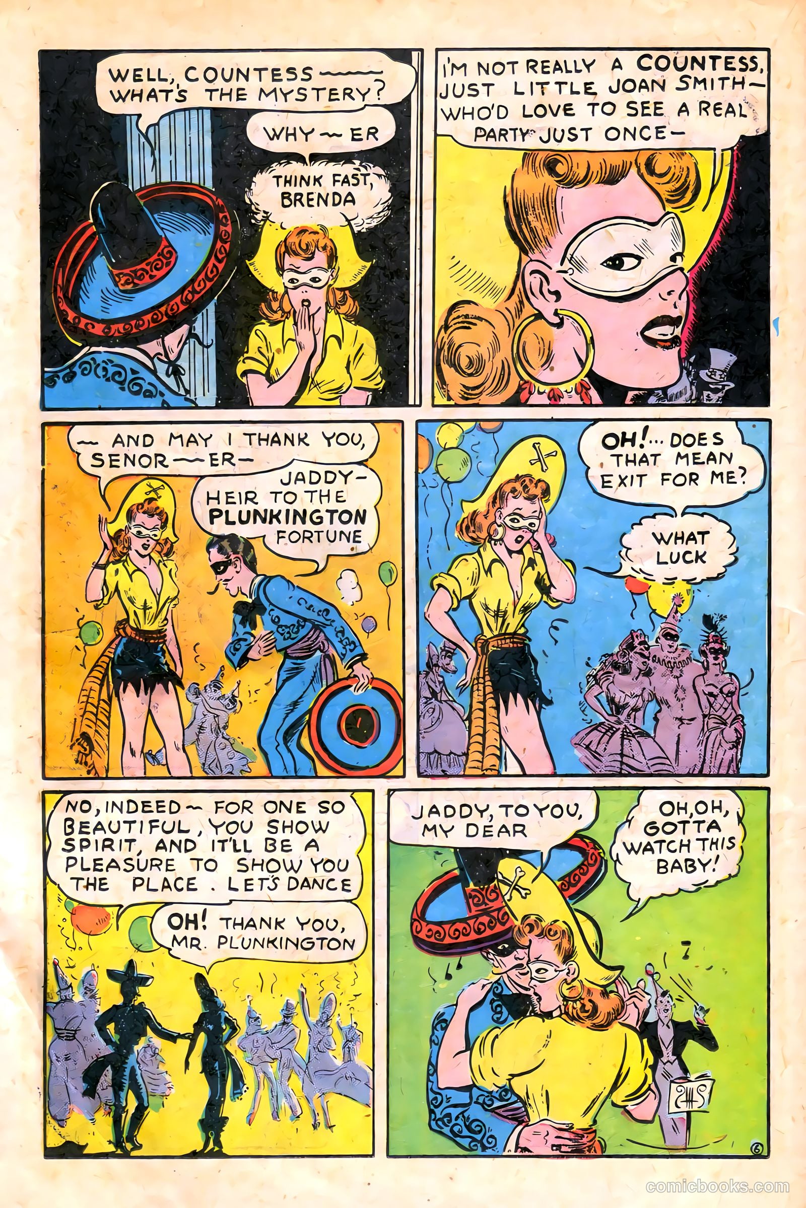 Brenda Starr #13 (1955) — page 16 of 36