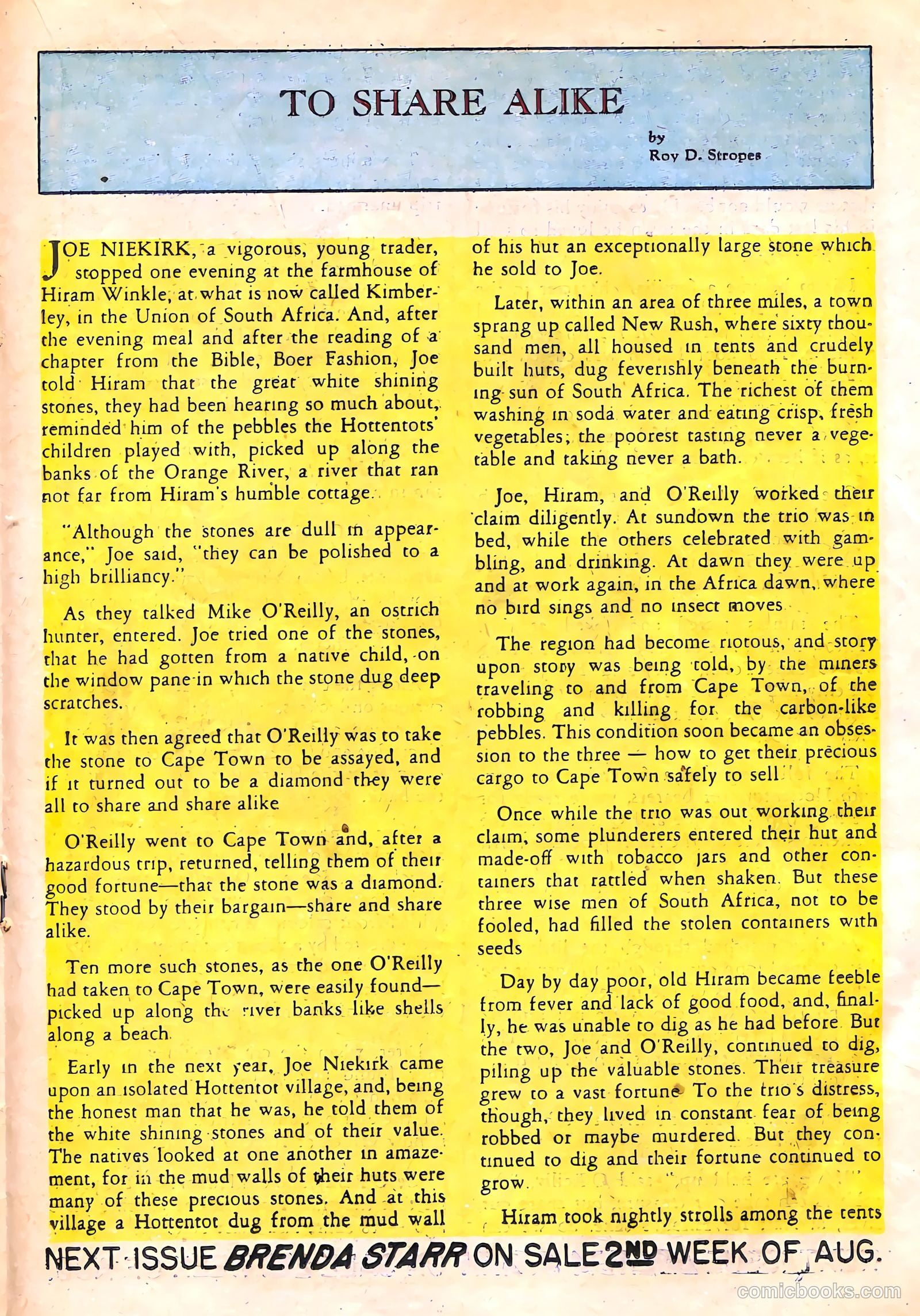Brenda Starr #13 (1955) — page 19 of 36