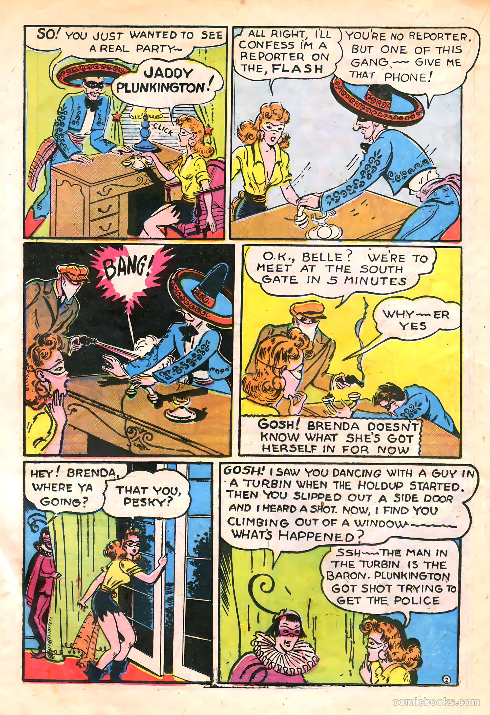 Brenda Starr #13 (1955) — page 22 of 36