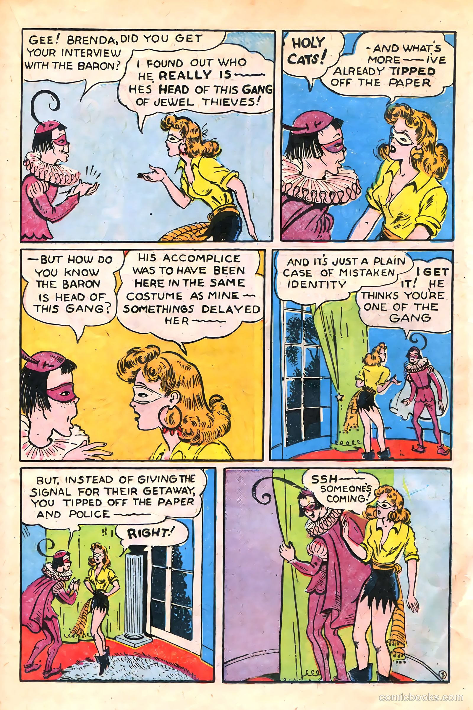Brenda Starr #13 (1955) — page 23 of 36