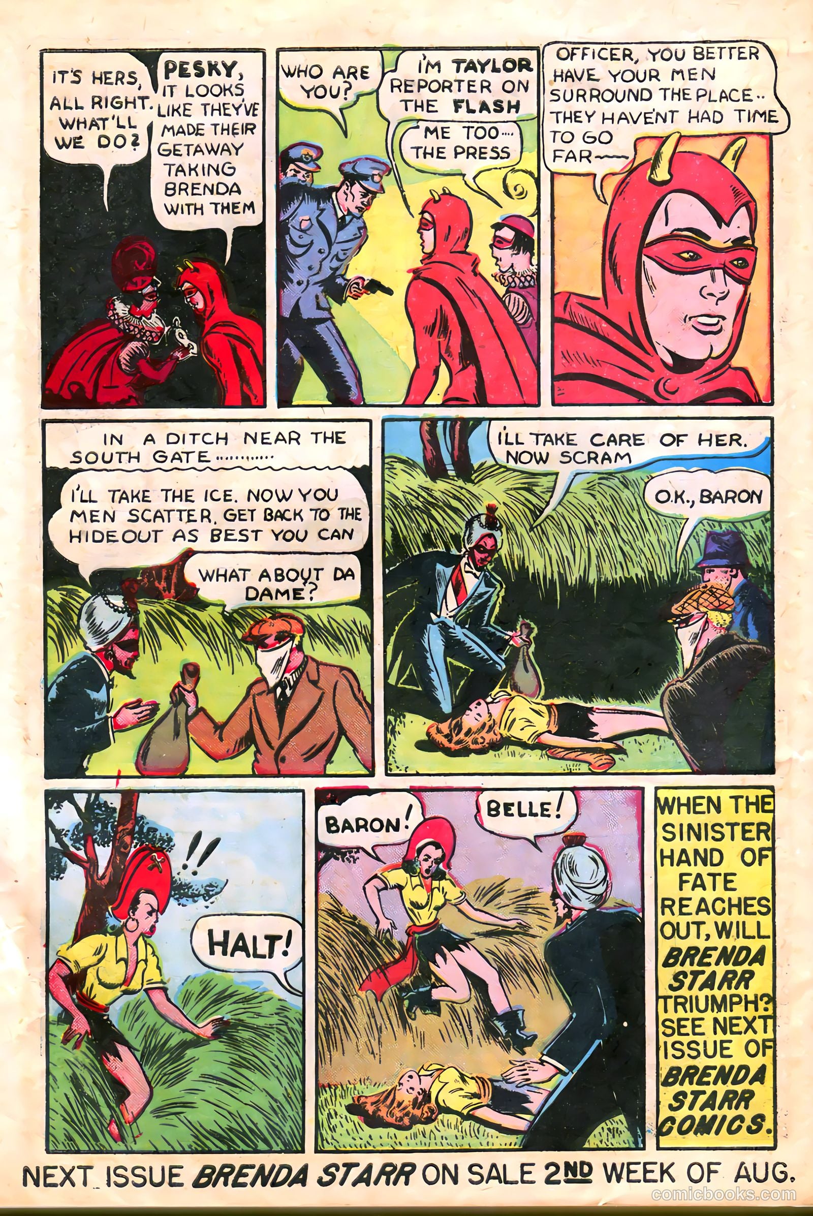Brenda Starr #13 (1955) — page 28 of 36