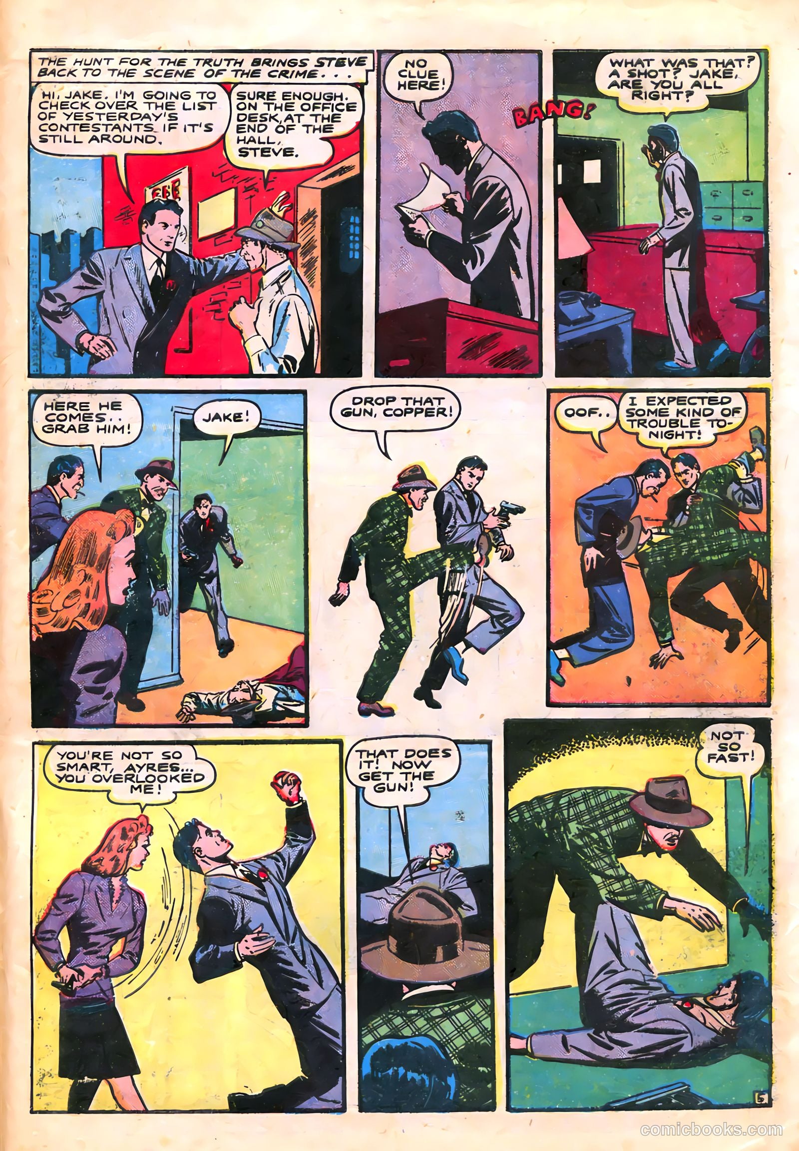Brenda Starr #13 (1955) — page 33 of 36
