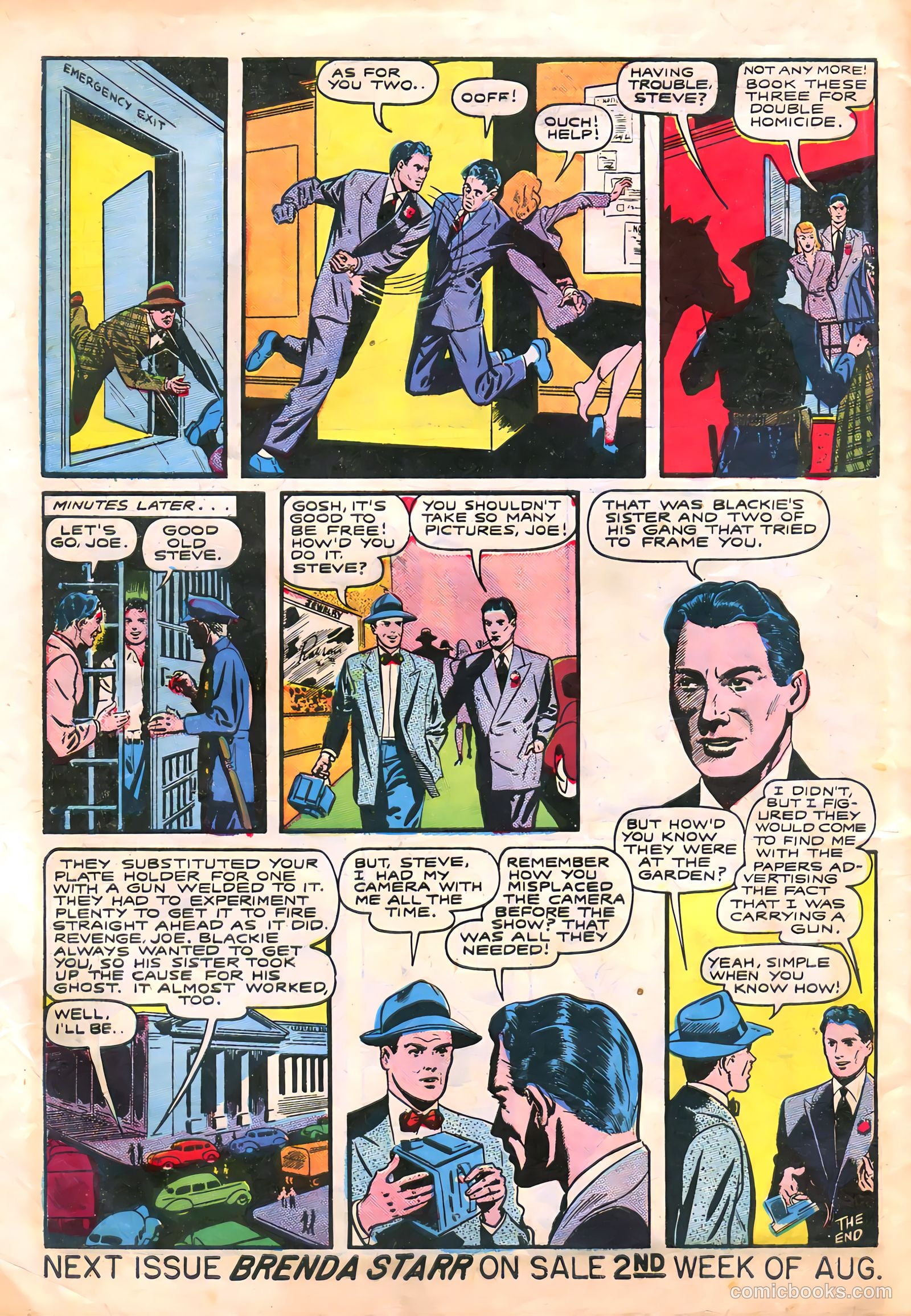 Brenda Starr #13 (1955) — page 34 of 36