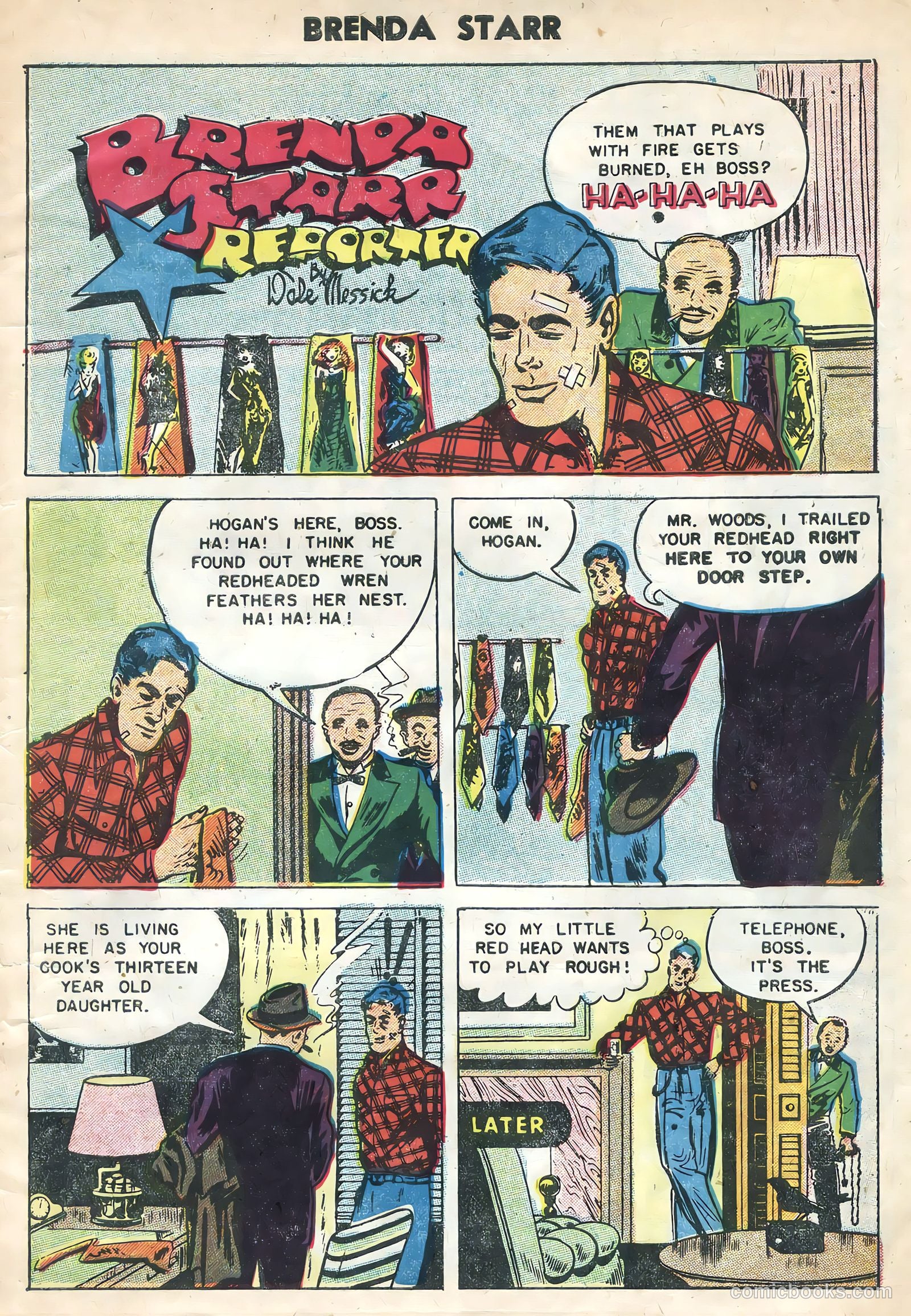 Brenda Starr #14 (1955) — page 3 of 36
