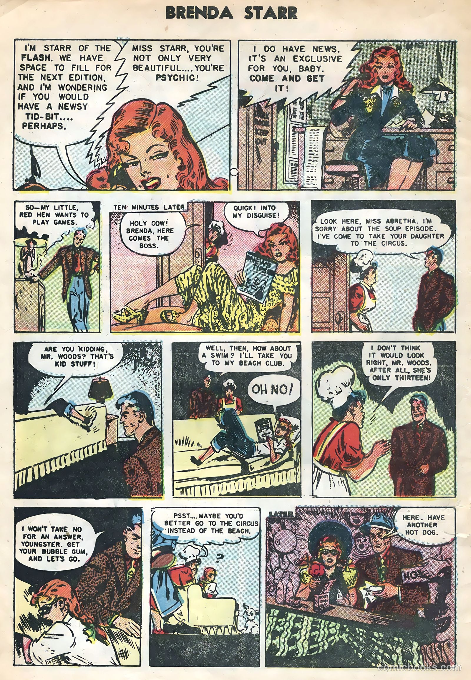 Brenda Starr #14 (1955) — page 4 of 36