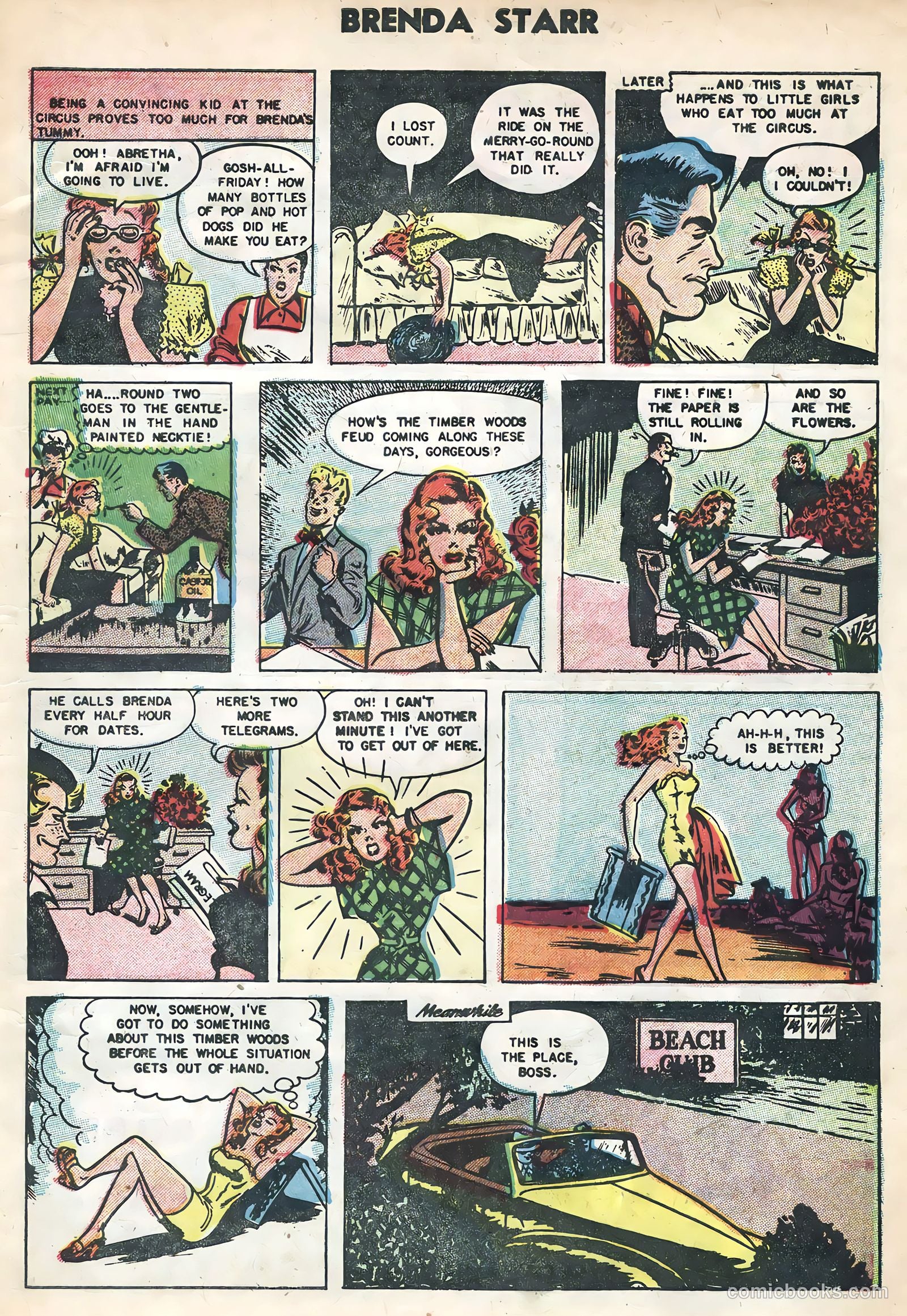 Brenda Starr #14 (1955) — page 5 of 36