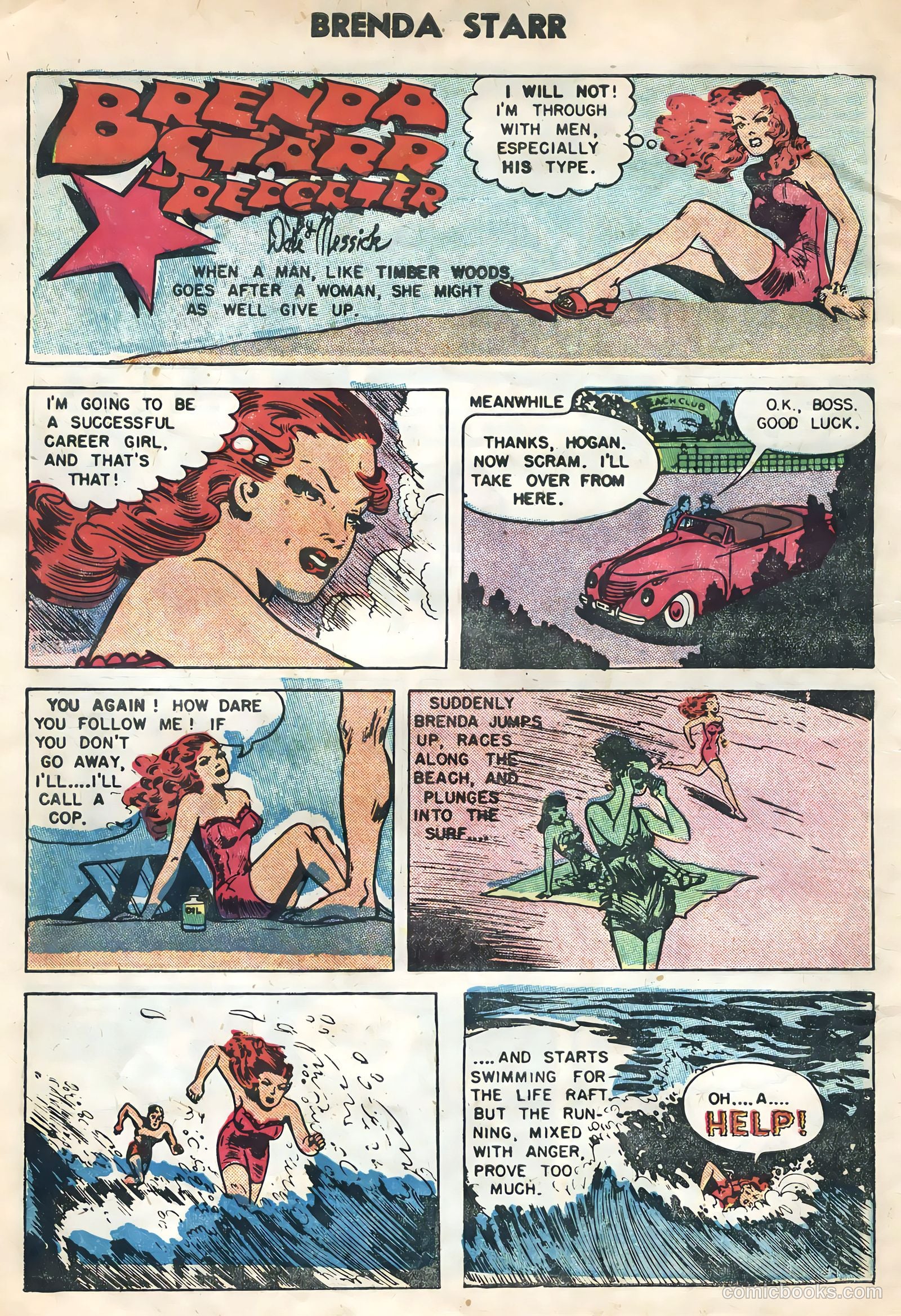 Brenda Starr #14 (1955) — page 6 of 36