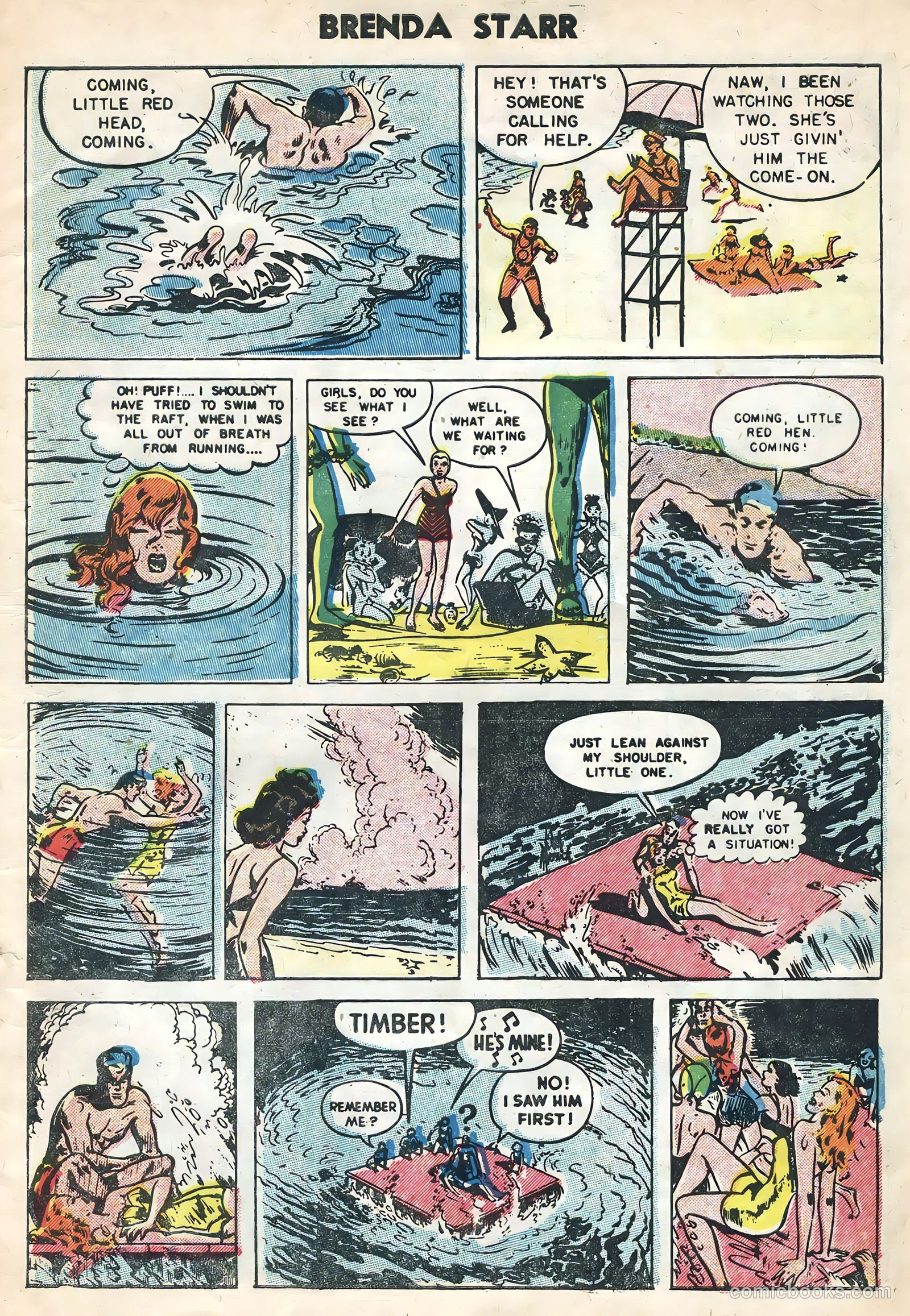 Brenda Starr #14 (1955) — page 7 of 36