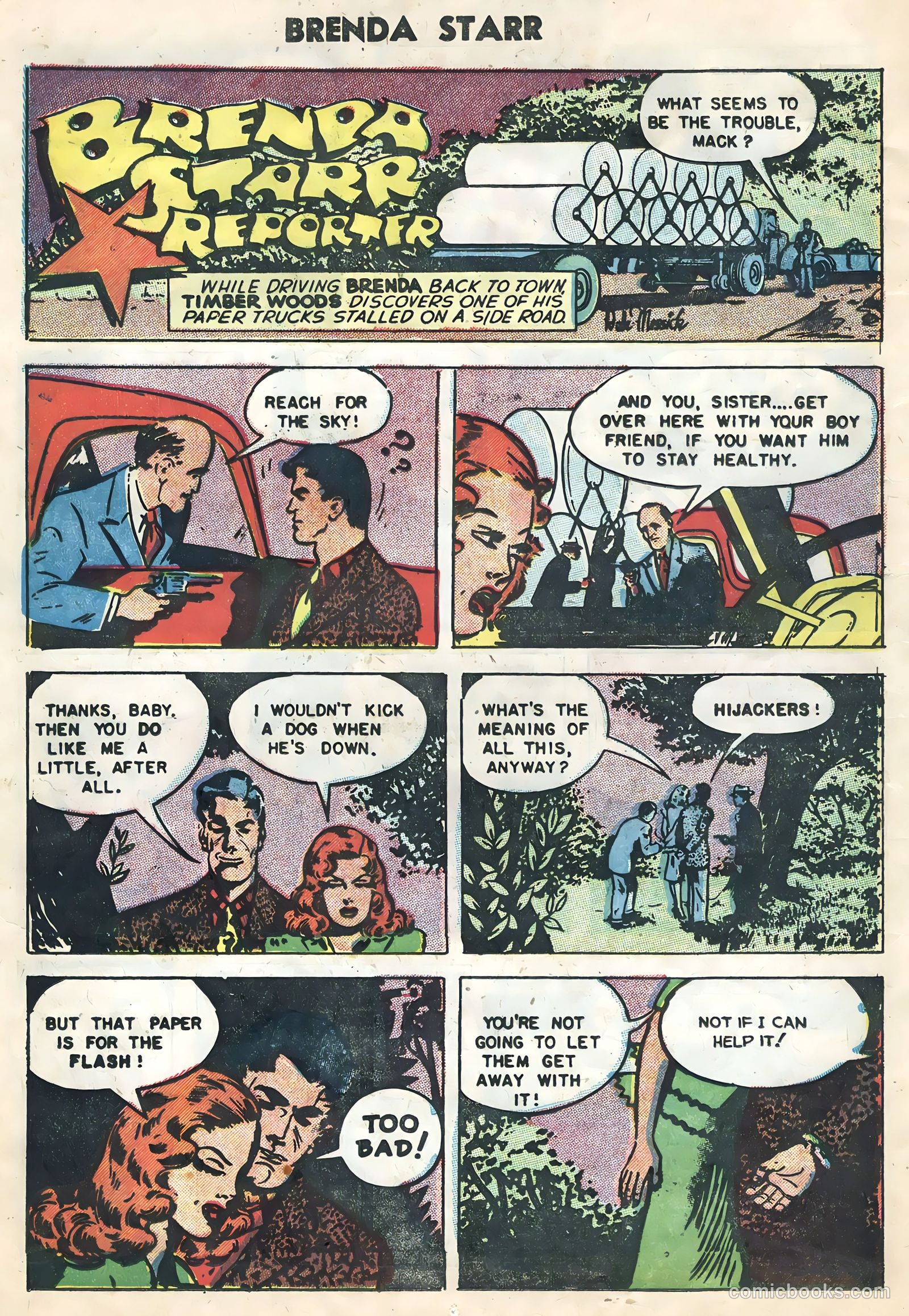 Brenda Starr #14 (1955) — page 12 of 36