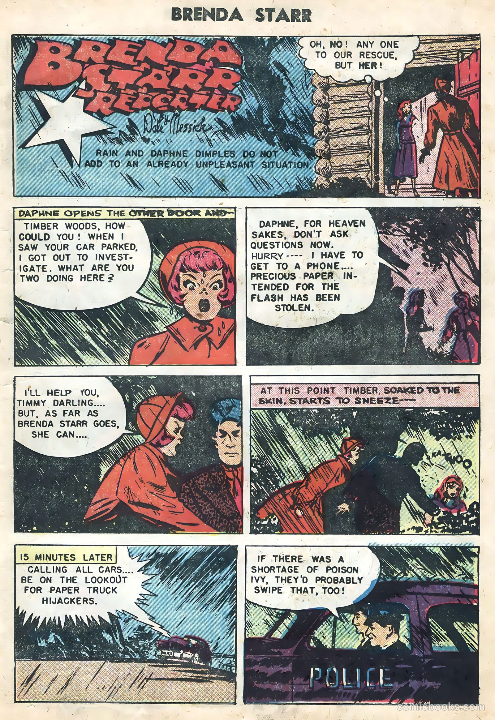 Brenda Starr #14 (1955) — page 15 of 36