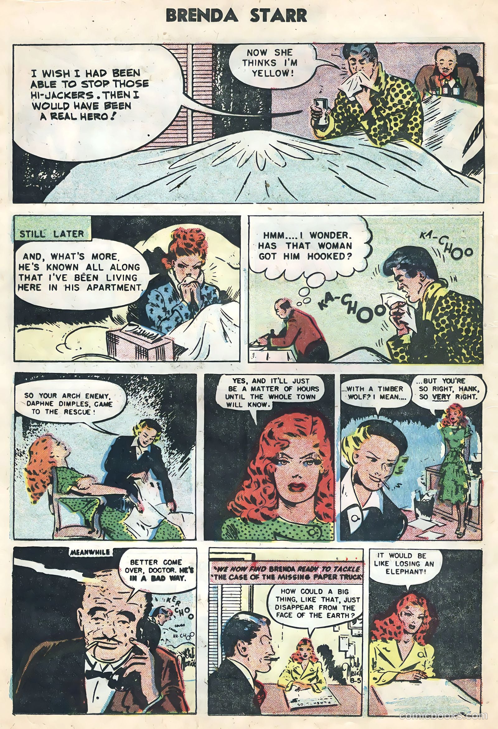 Brenda Starr #14 (1955) — page 16 of 36