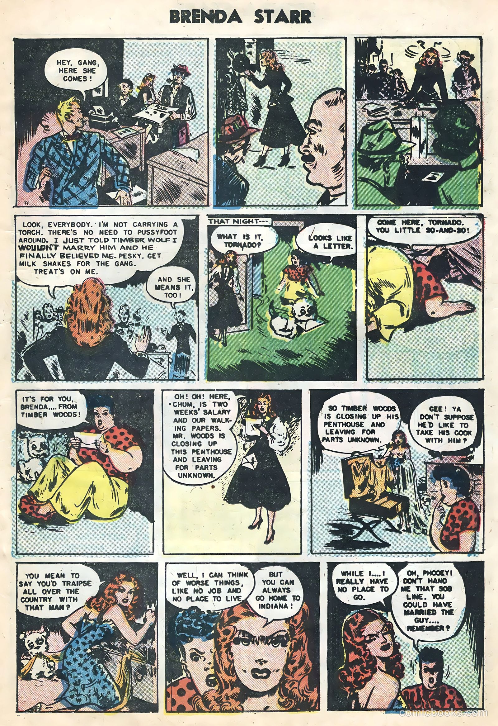Brenda Starr #14 (1955) — page 21 of 36
