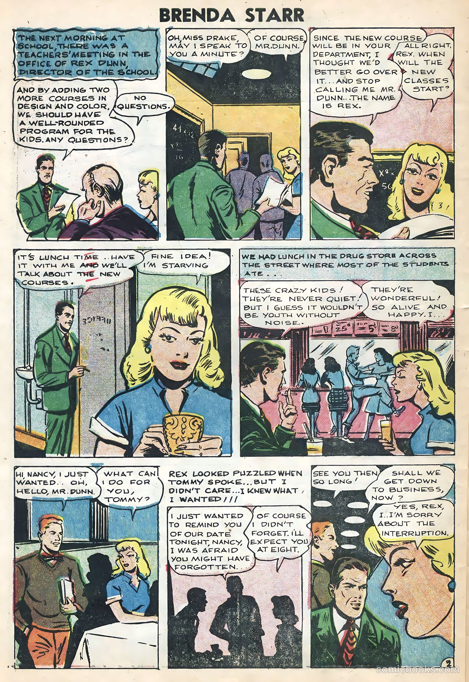 Brenda Starr #14 (1955) — page 28 of 36