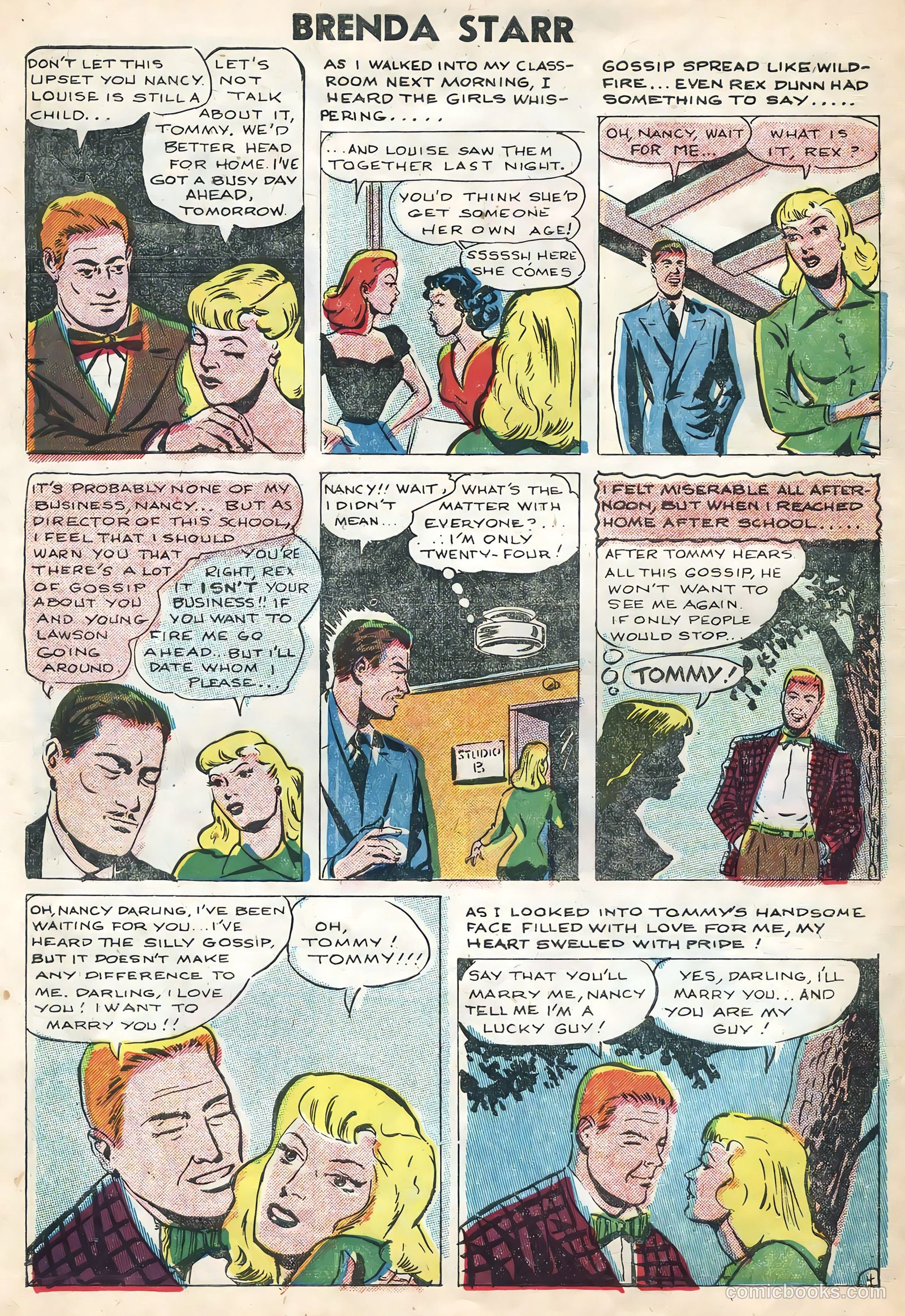 Brenda Starr #14 (1955) — page 30 of 36