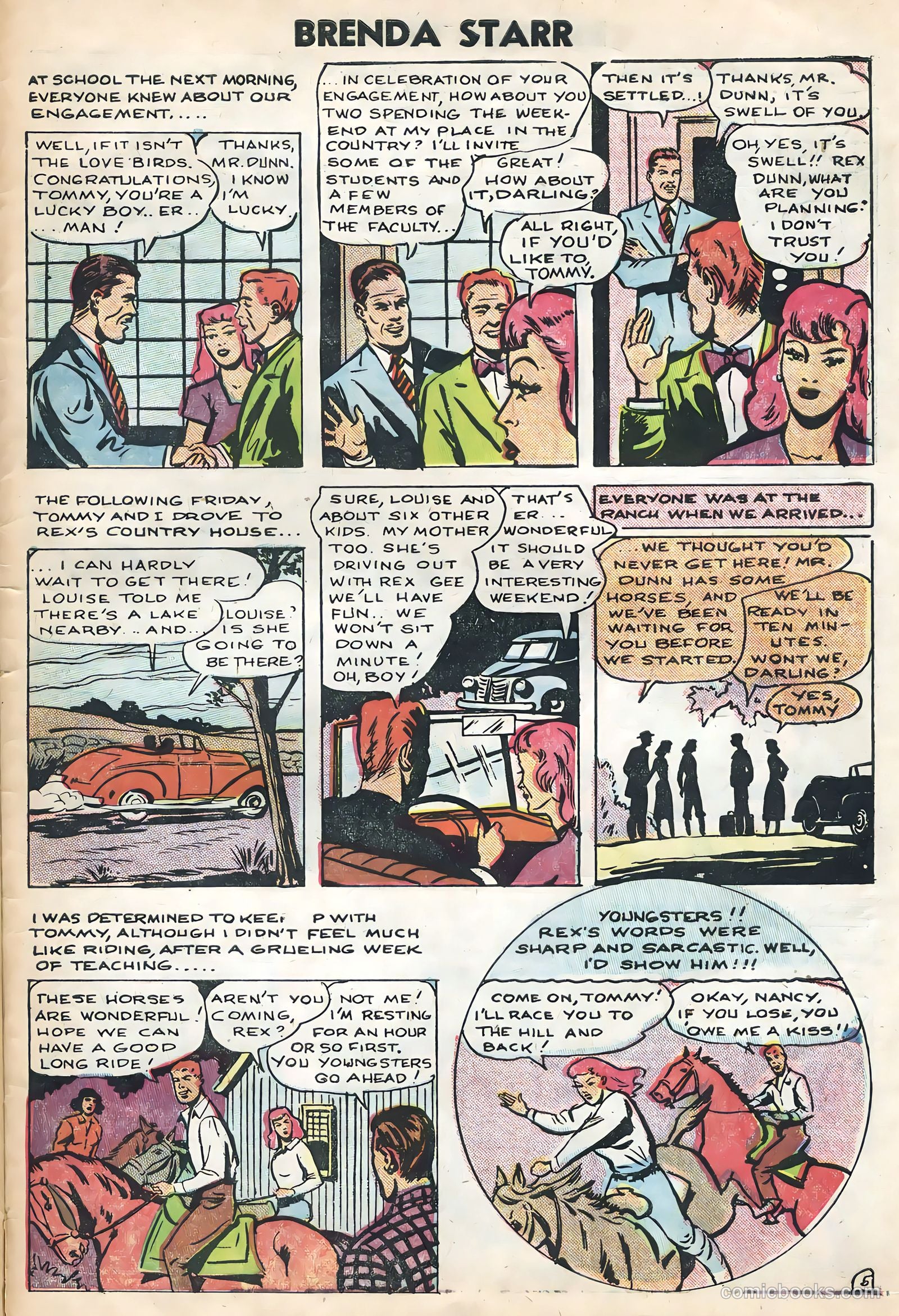 Brenda Starr #14 (1955) — page 31 of 36