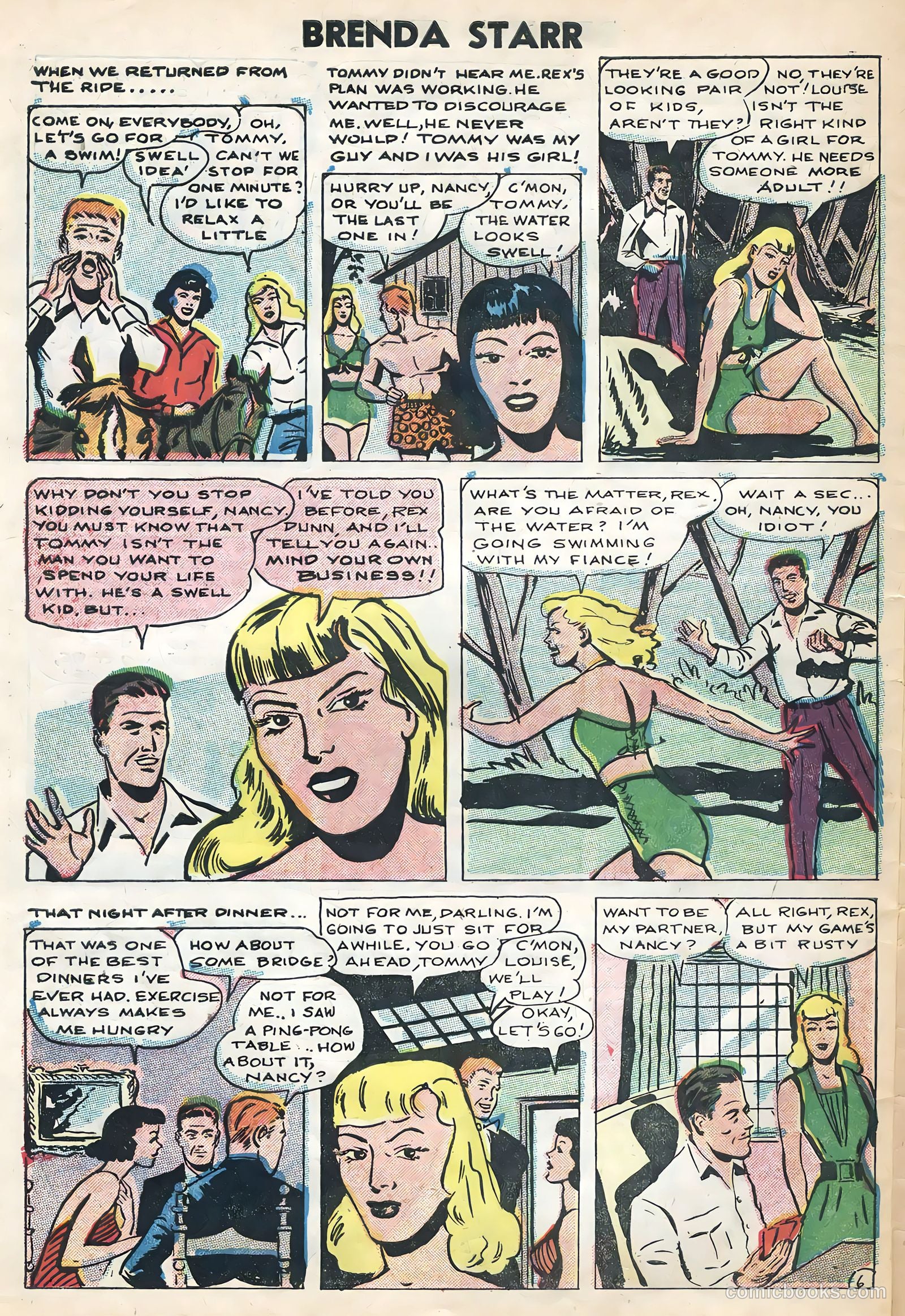 Brenda Starr #14 (1955) — page 32 of 36