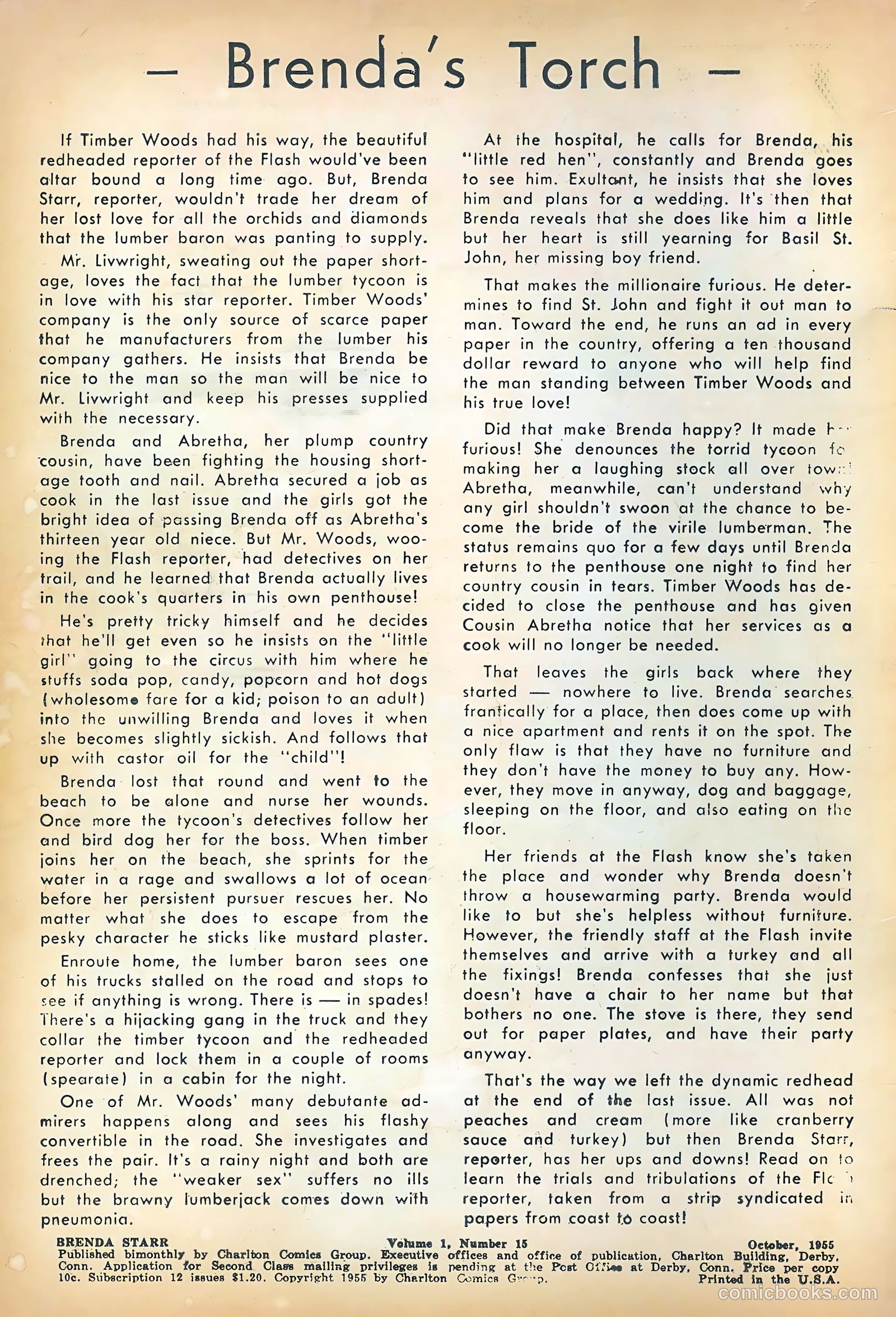 Brenda Starr #15 (1955) — page 2 of 36