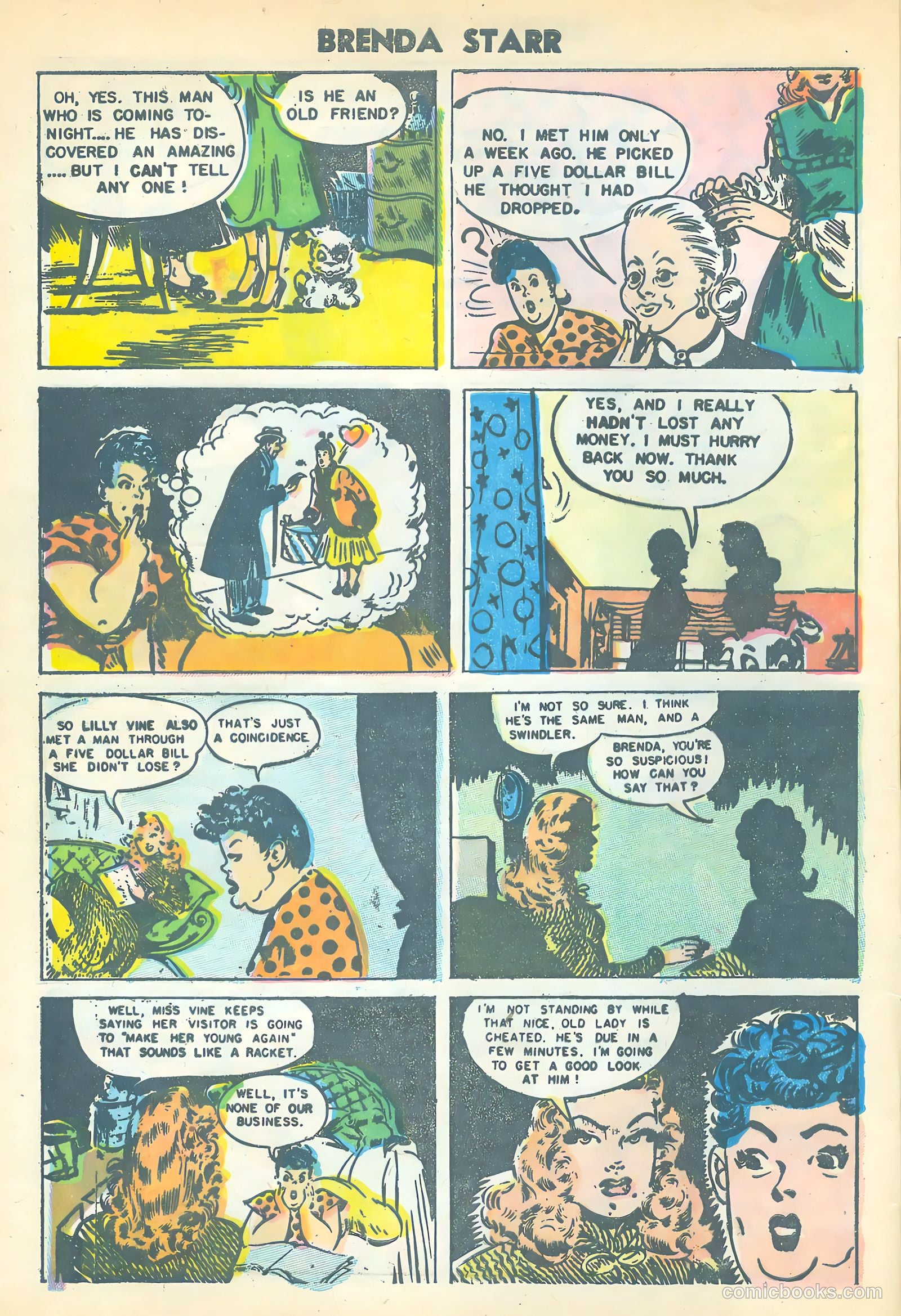Brenda Starr #15 (1955) — page 4 of 36
