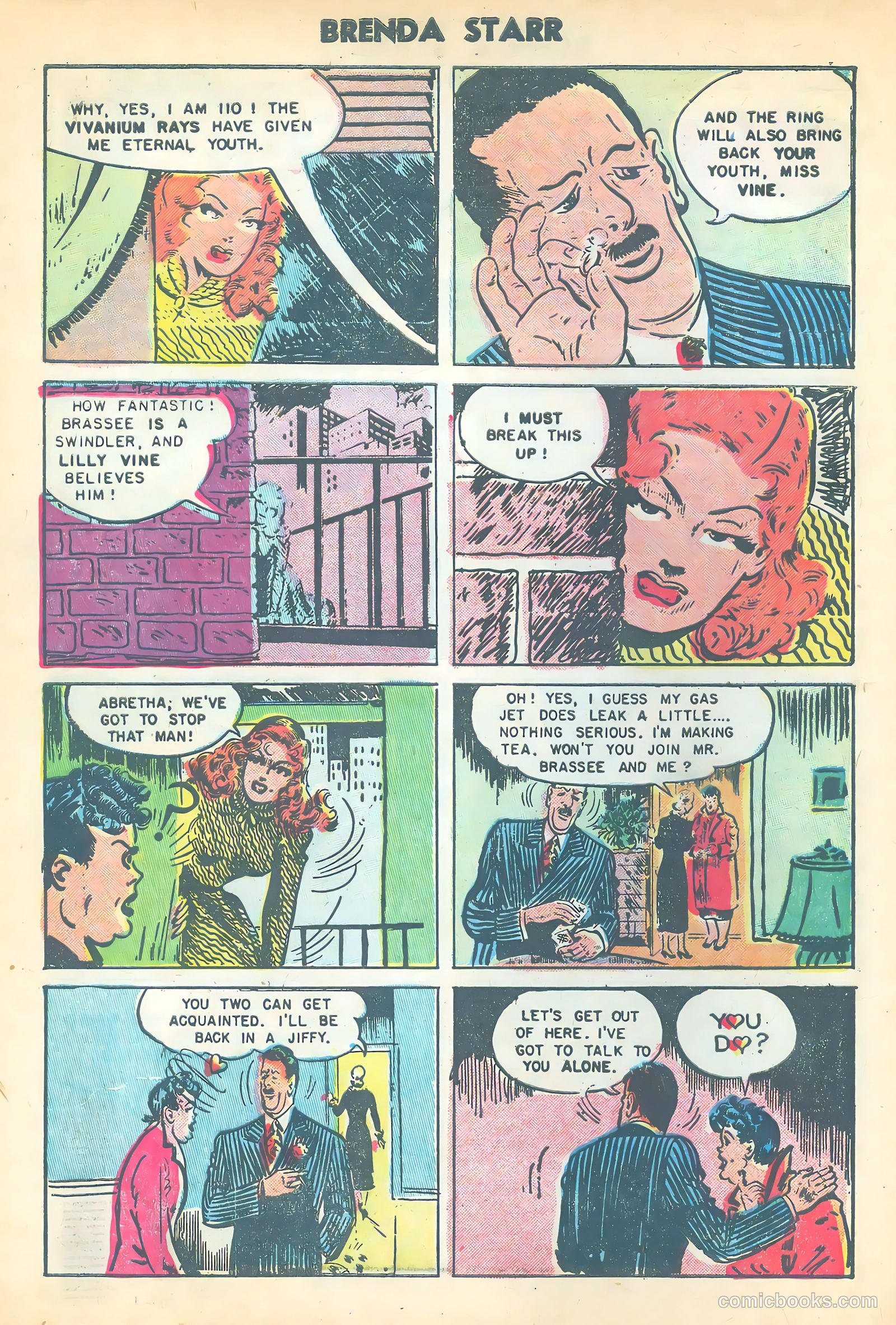 Brenda Starr #15 (1955) — page 6 of 36