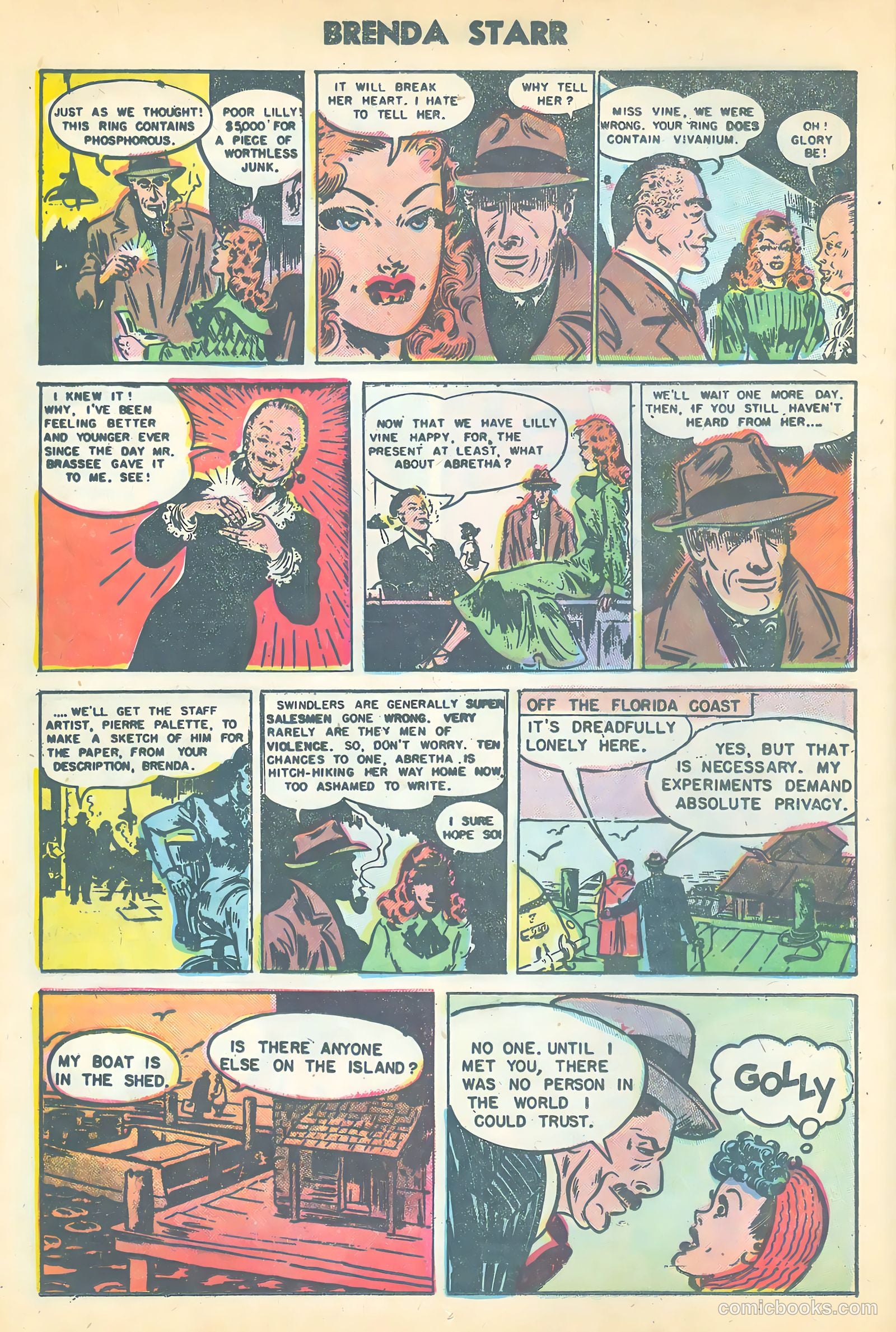 Brenda Starr #15 (1955) — page 12 of 36