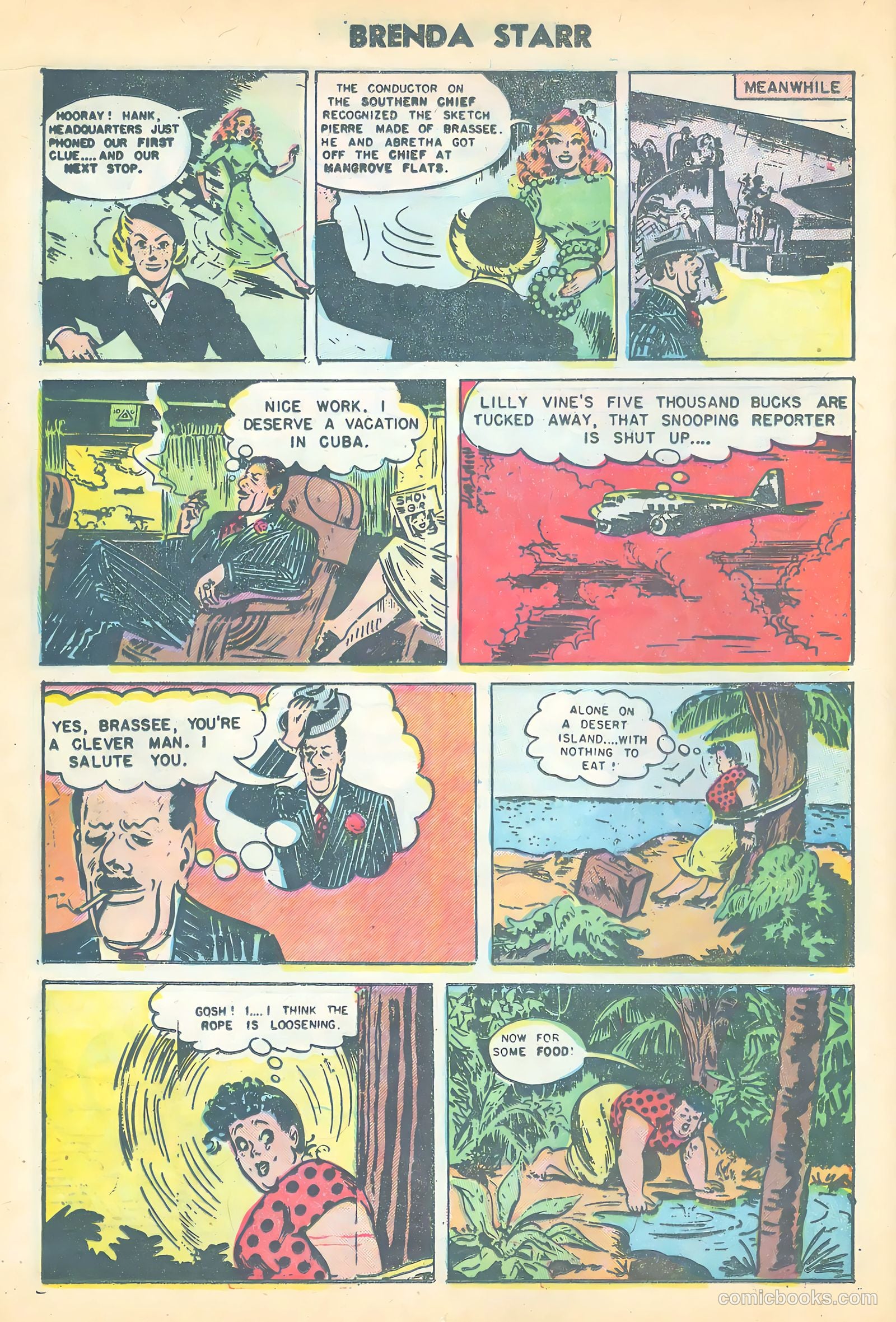 Brenda Starr #15 (1955) — page 16 of 36