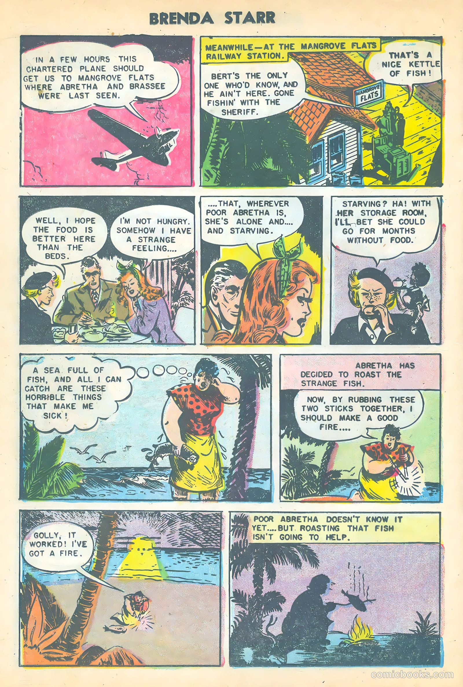 Brenda Starr #15 (1955) — page 18 of 36