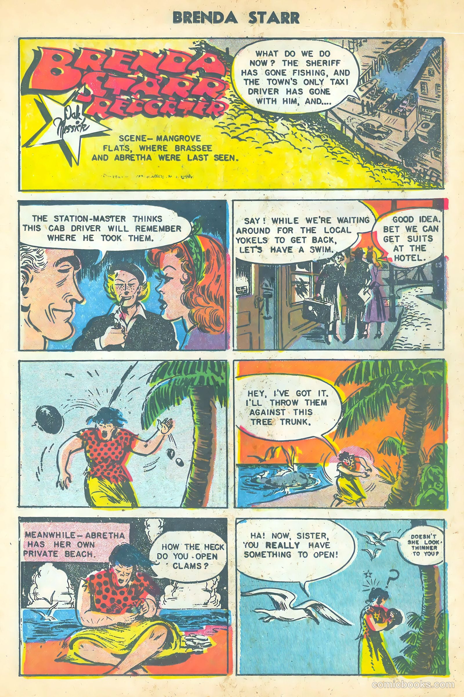 Brenda Starr #15 (1955) — page 19 of 36