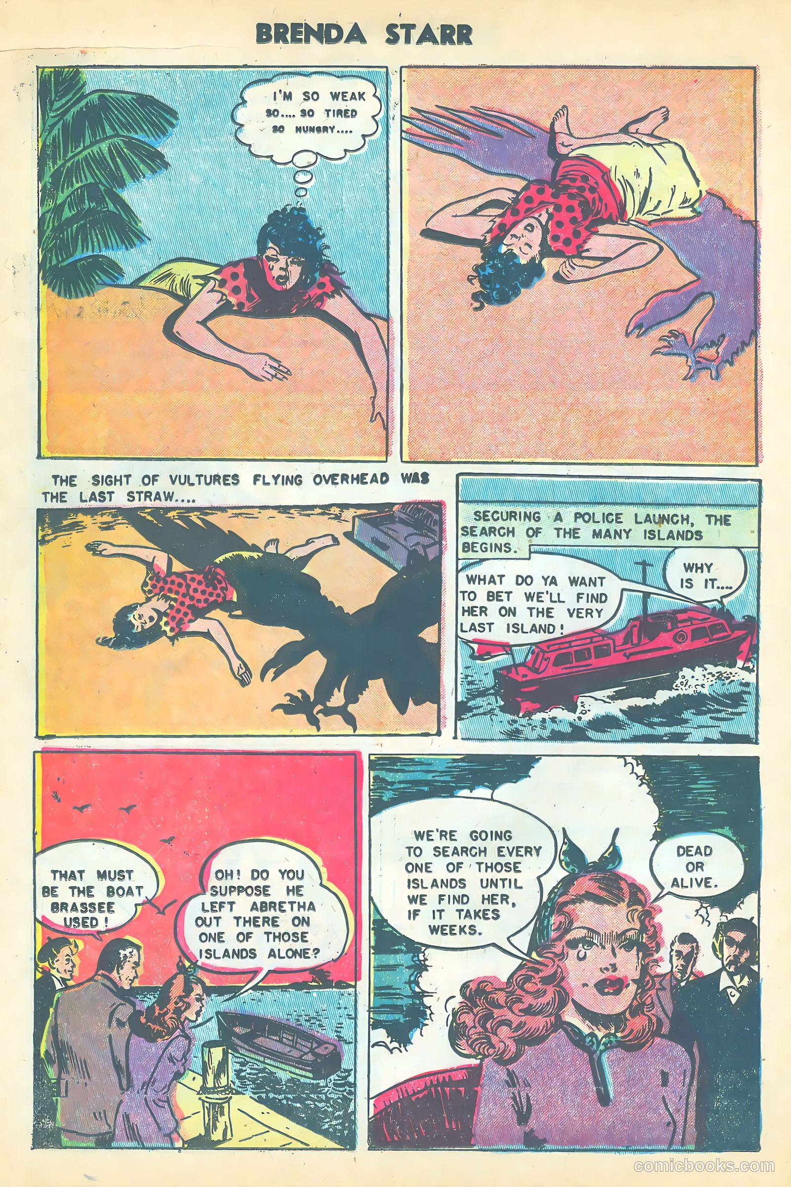 Brenda Starr #15 (1955) — page 22 of 36