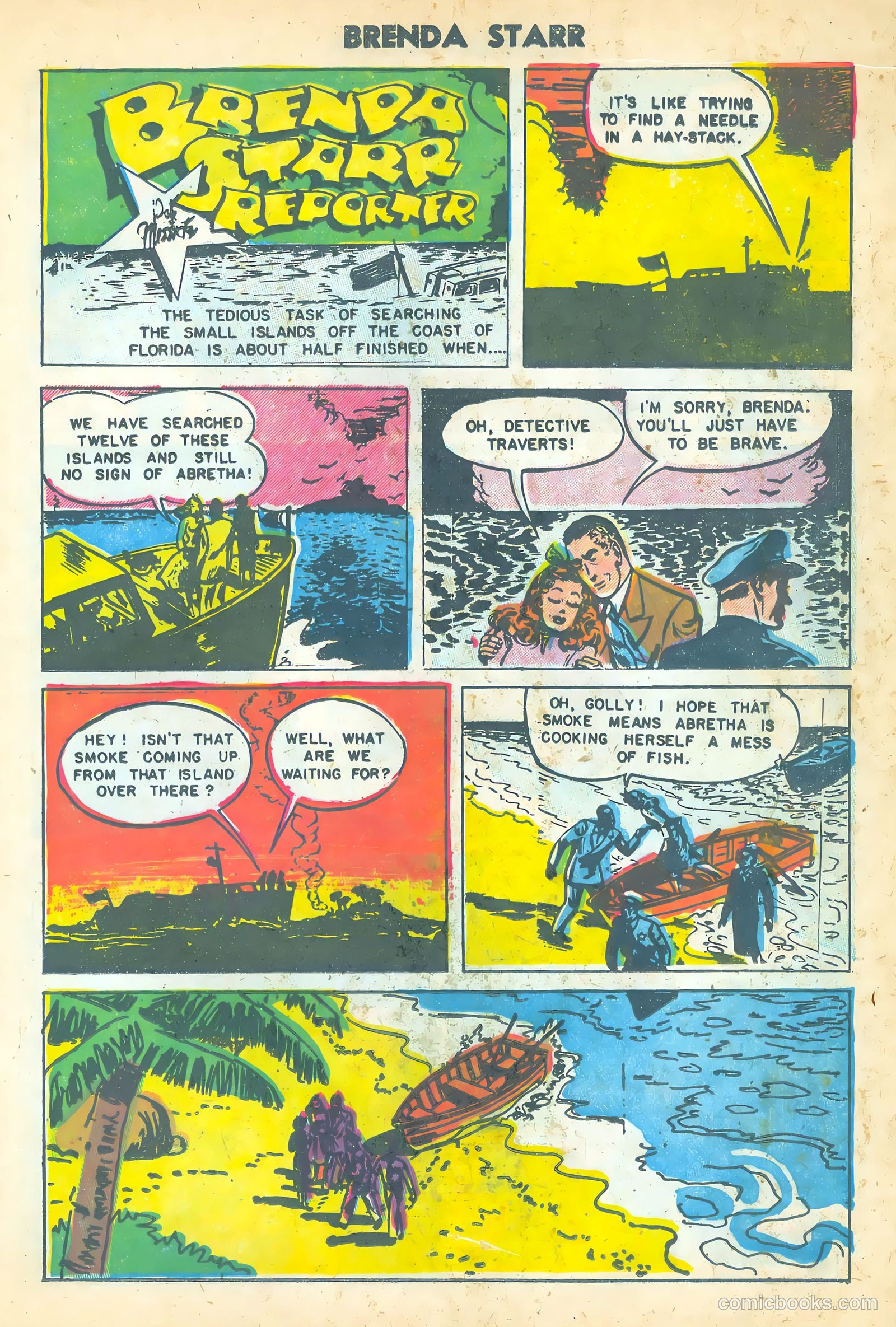 Brenda Starr #15 (1955) — page 23 of 36