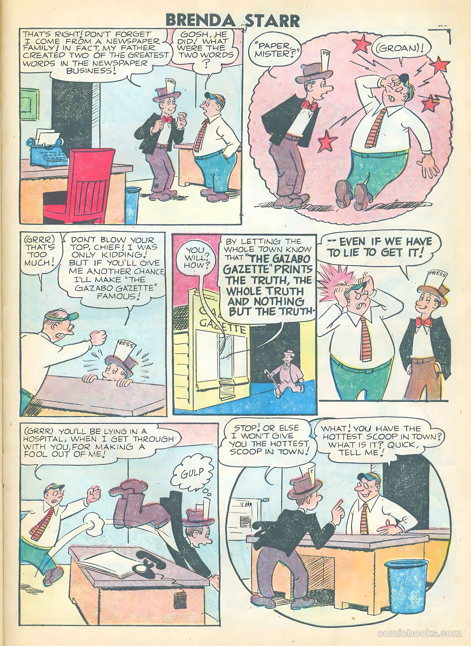 Brenda Starr #15 (1955) — page 27 of 36