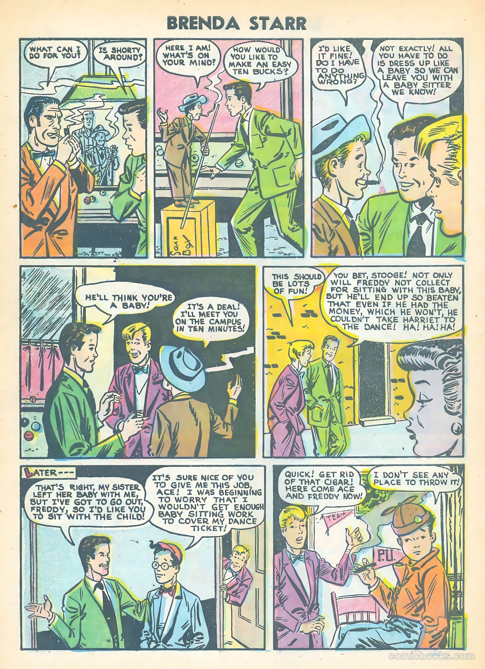 Brenda Starr #15 (1955) — page 32 of 36