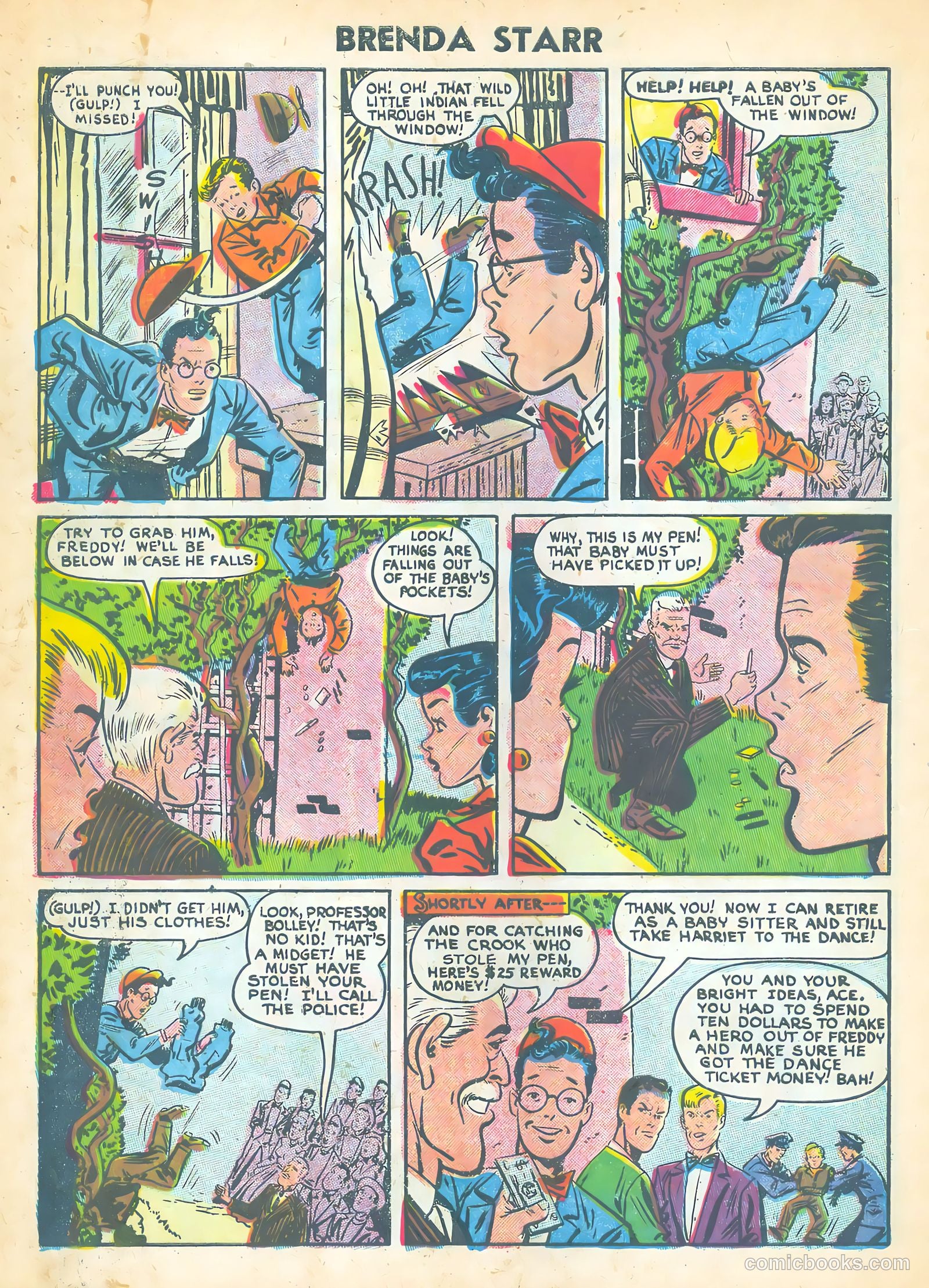 Brenda Starr #15 (1955) — page 34 of 36