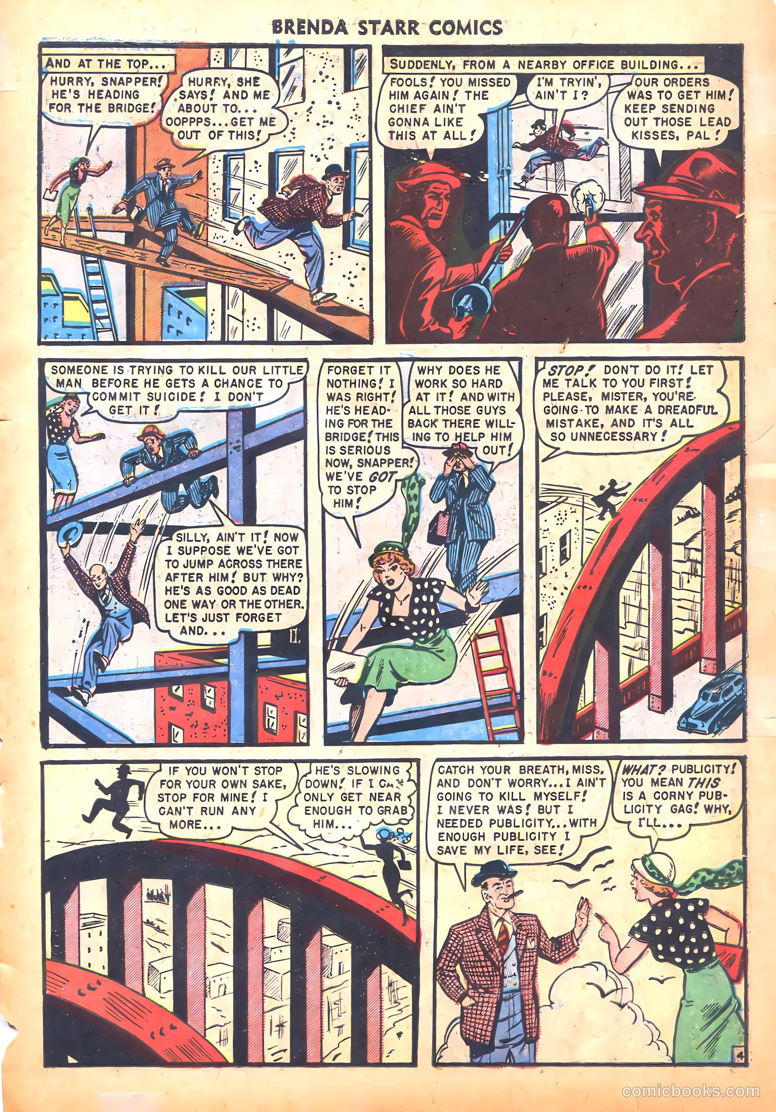 Brenda Starr Comics #10 (1949) — page 15 of 36